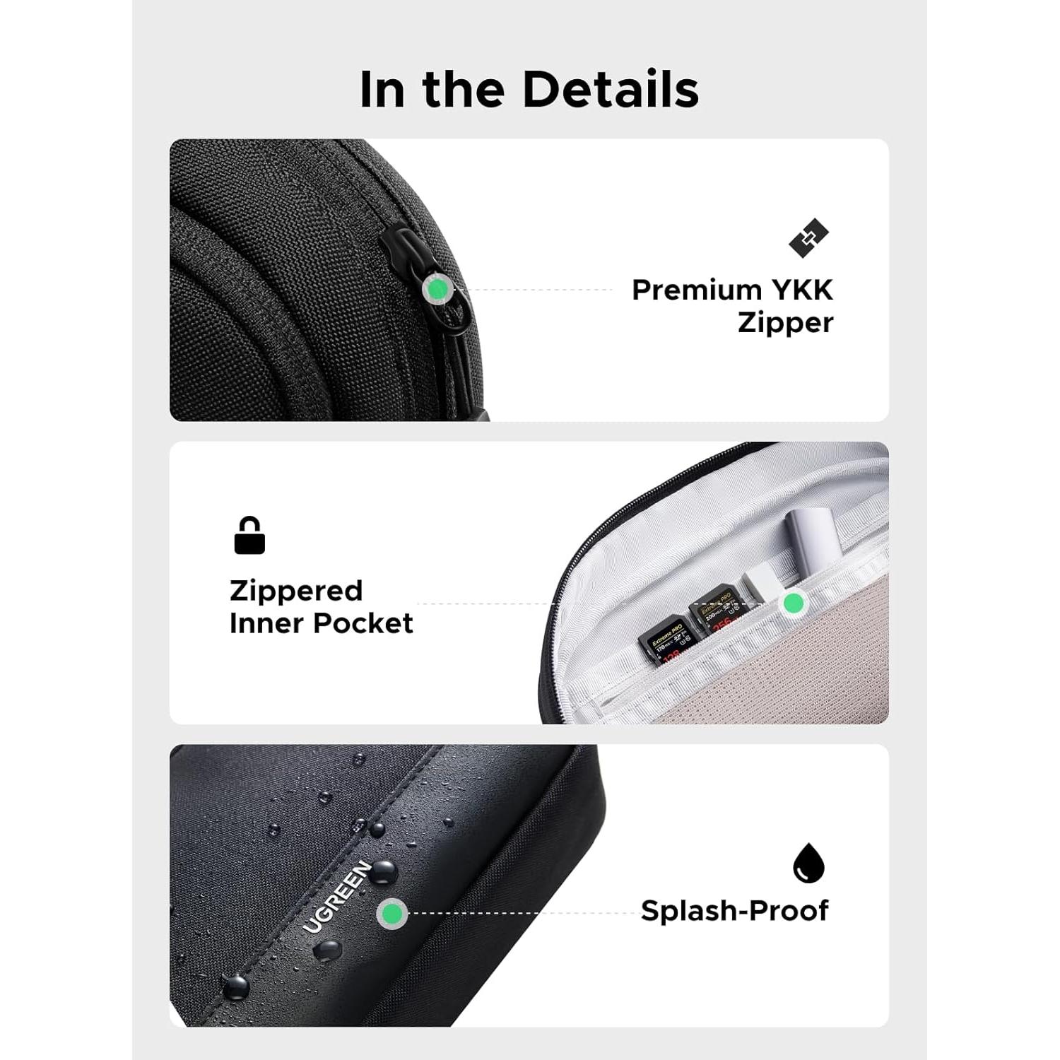 UGREEN Bolsa Organizador Electrónico Mediana para Viaje