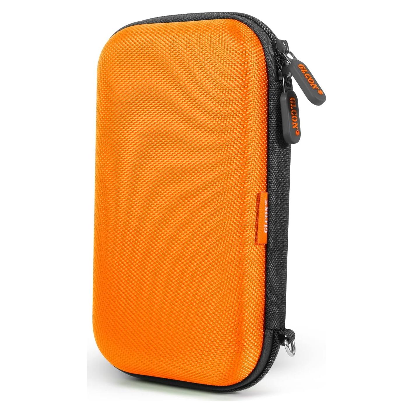 Funda Dura EVA Naranja GLCON para Disco Duro y Accesorios