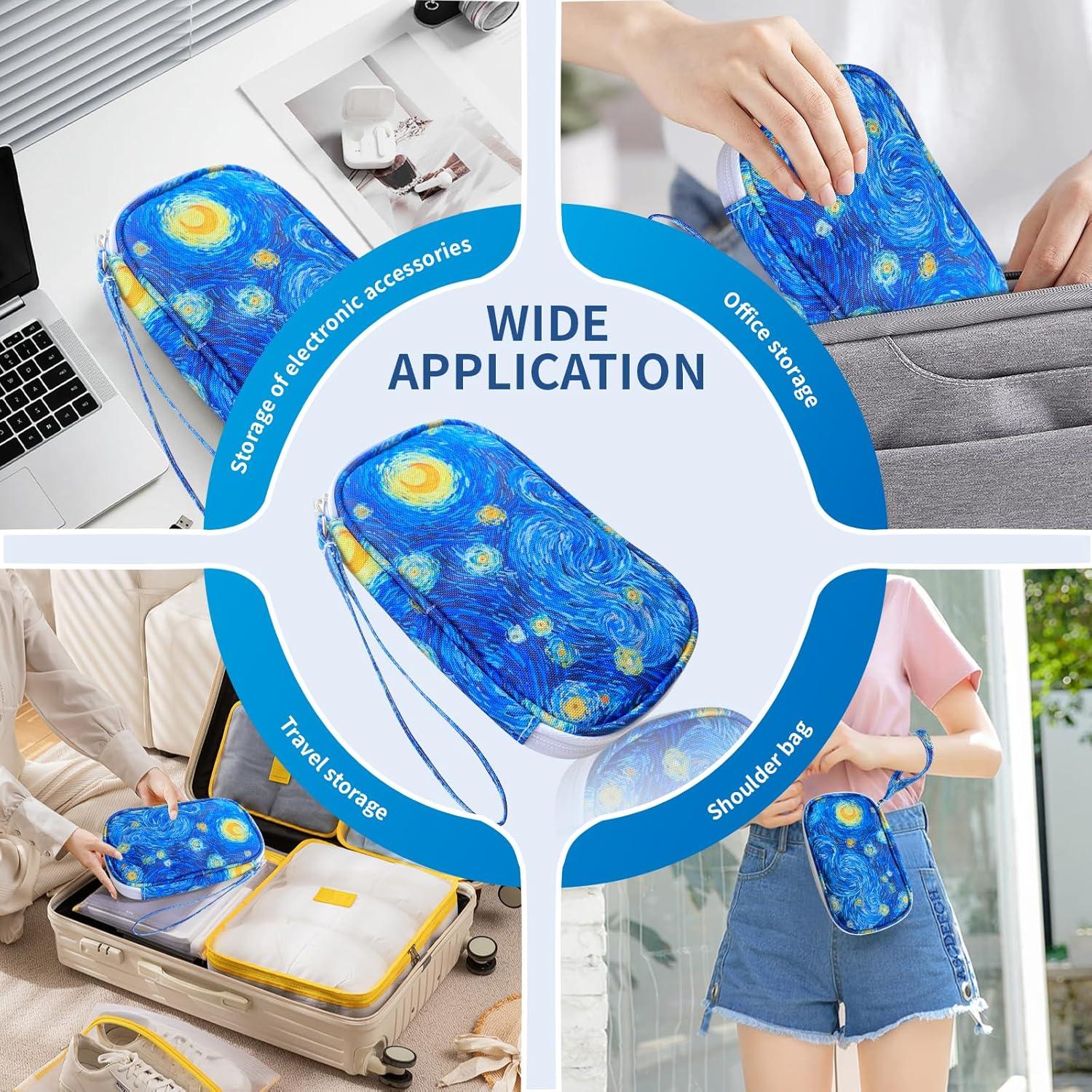 Organizador Electrónico de Viaje DLDD Cielo Estrellado 20.1x11.9cm