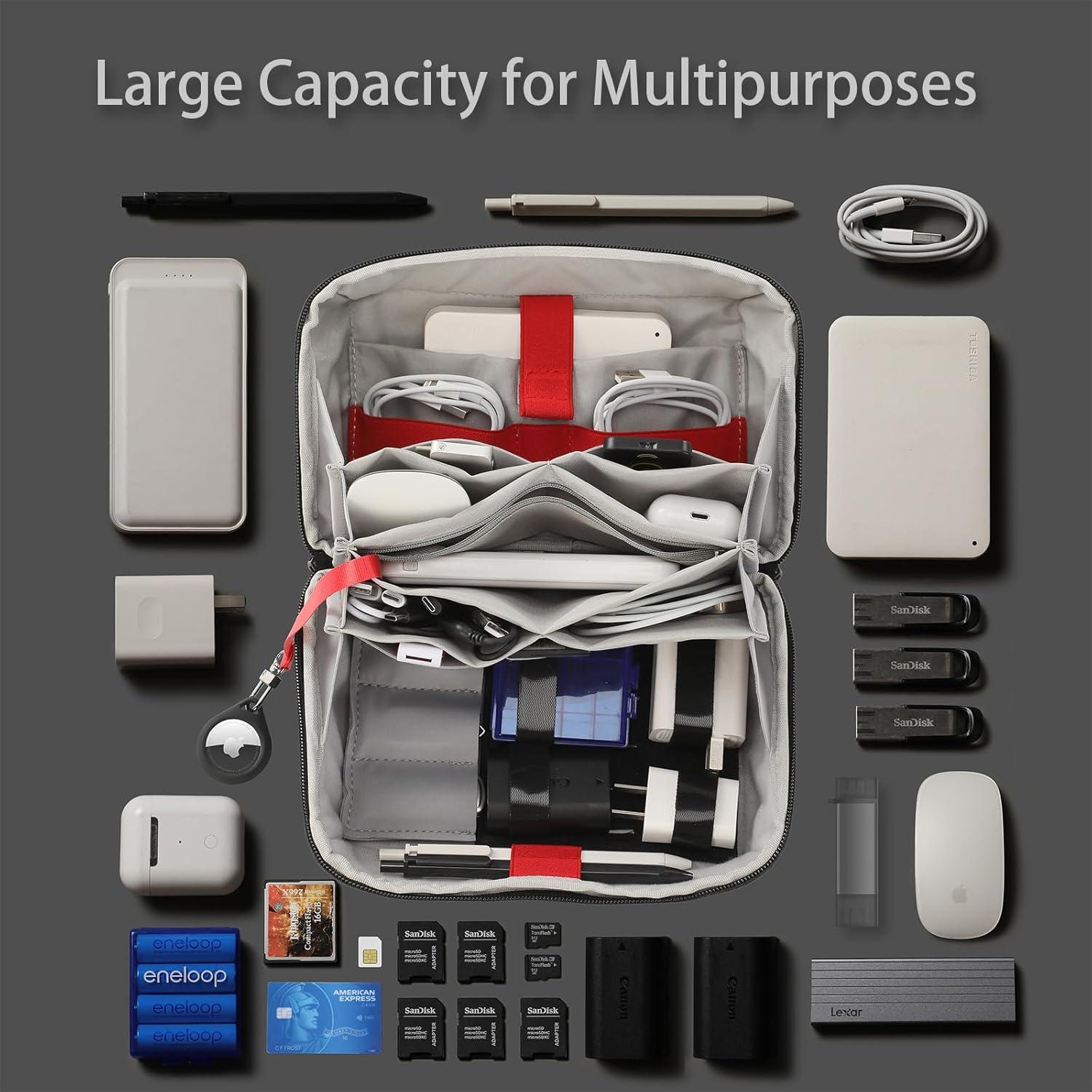 Bolsa Organizador de Viaje VanFn para Electrónicos 25x10x15cm