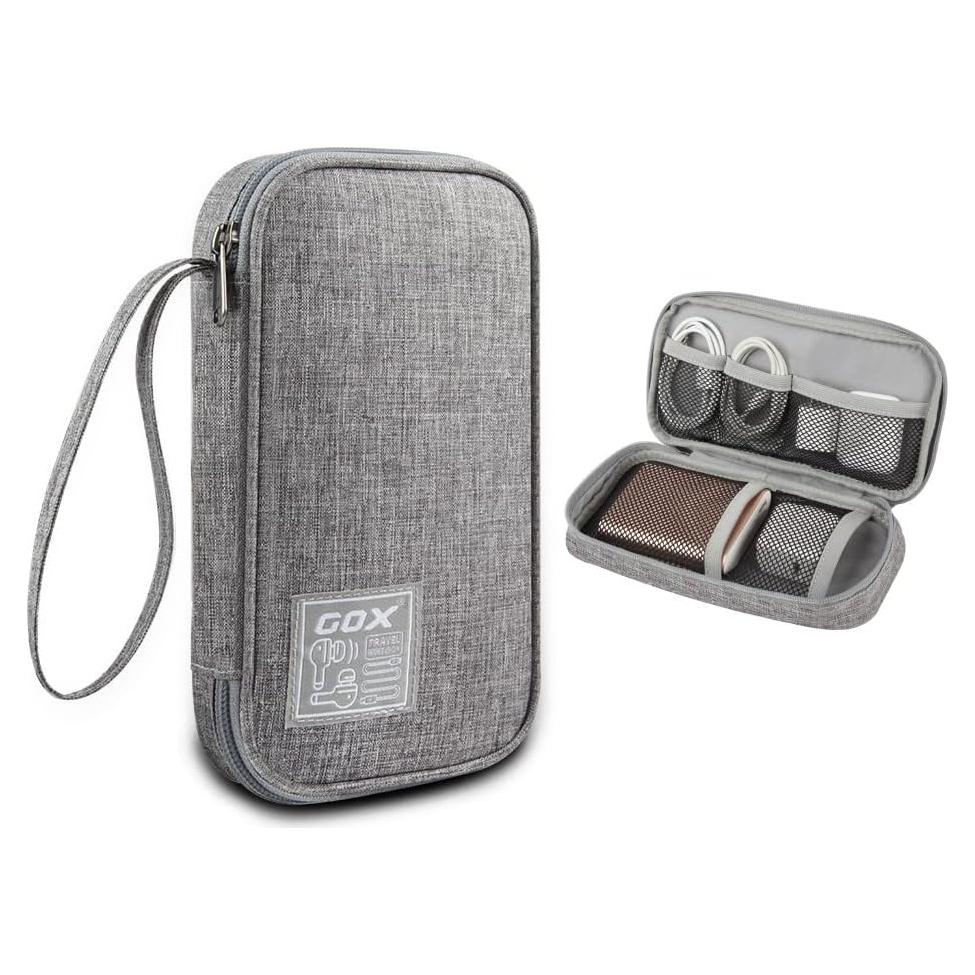 Organizador de Cables GOX Gris Pequeño 21x11 cm