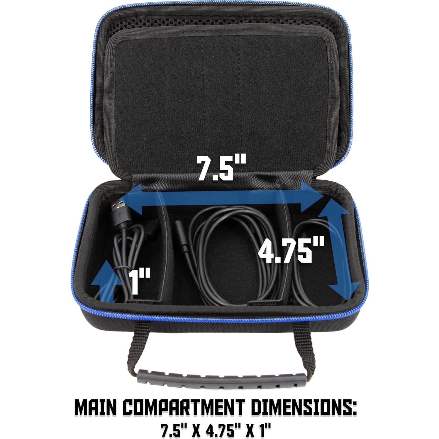 Estuche Organizador de Electrónicos CASEMATIX EVA-BL8 21.6x14x7.6cm