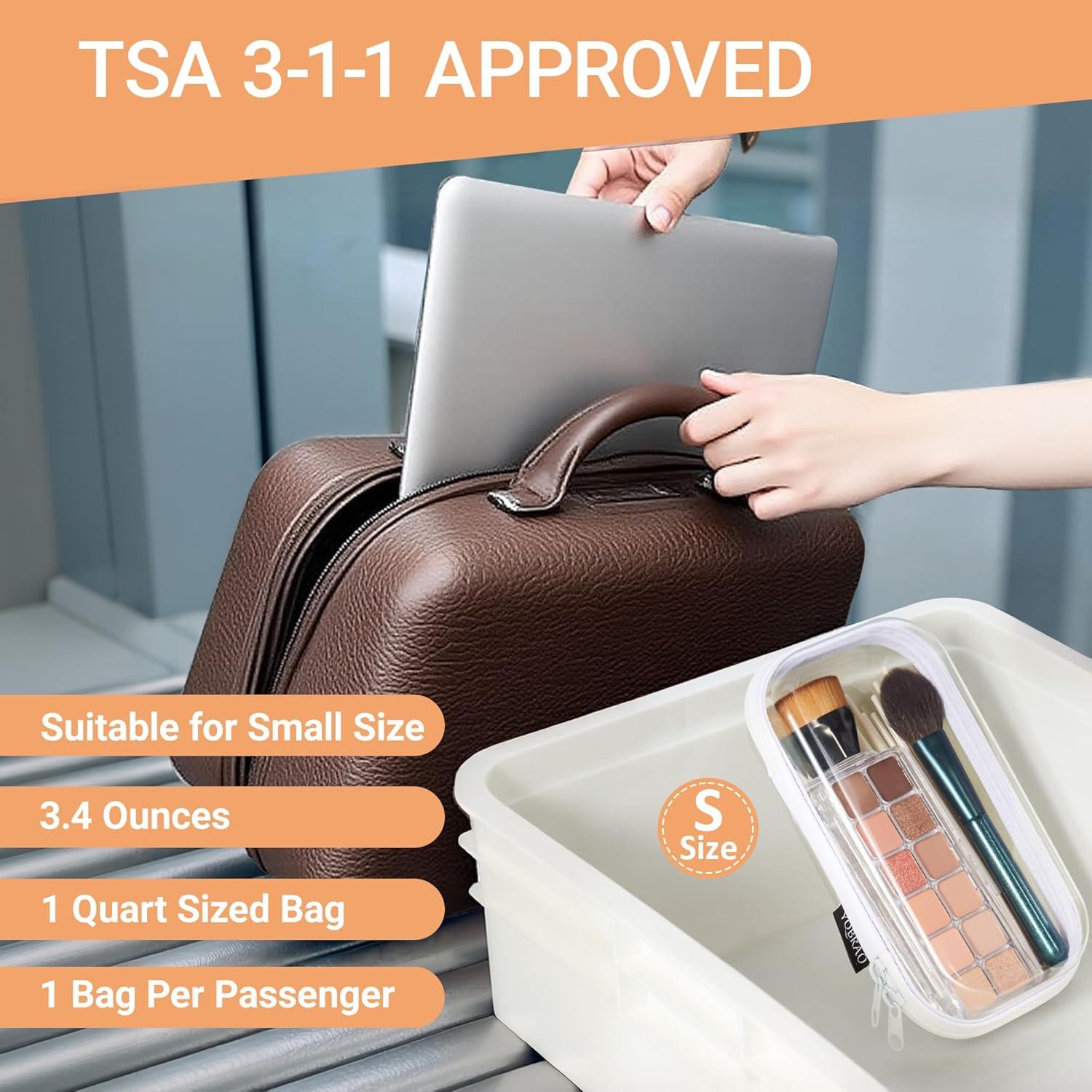 Estuches Organizadores de Plástico Duro YQBRAO - 6 Piezas