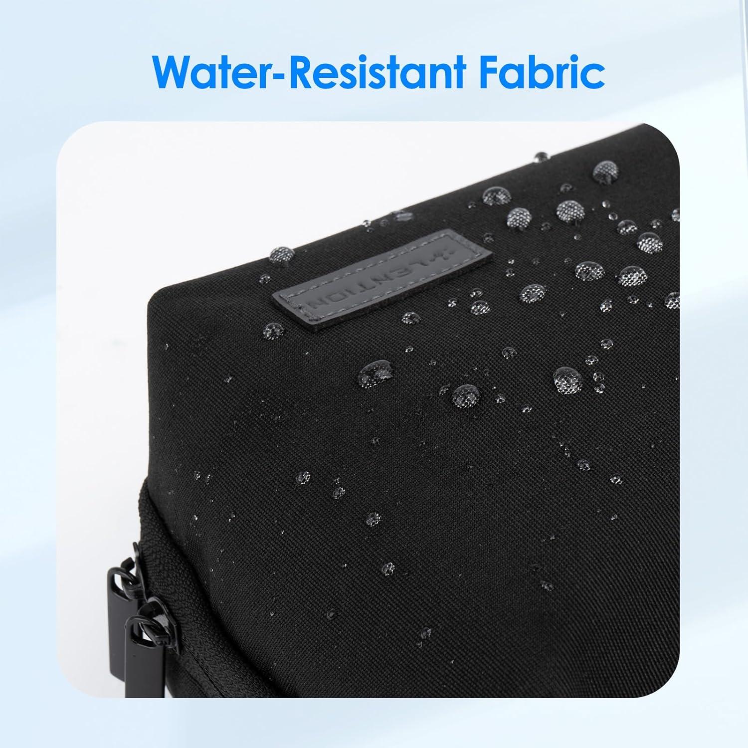 Lention Organizador de Electrónica M378 Negro Impermeable