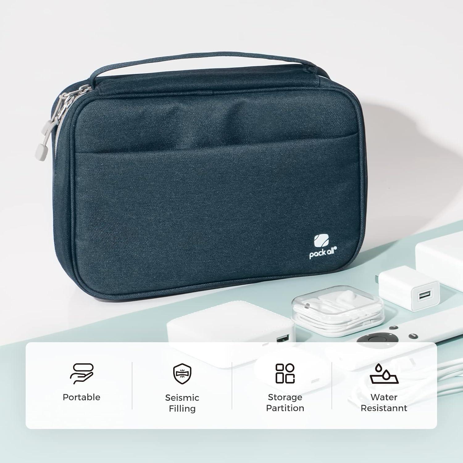 Organizador Electrónico Pack All PA-16332-4 Azul Marino