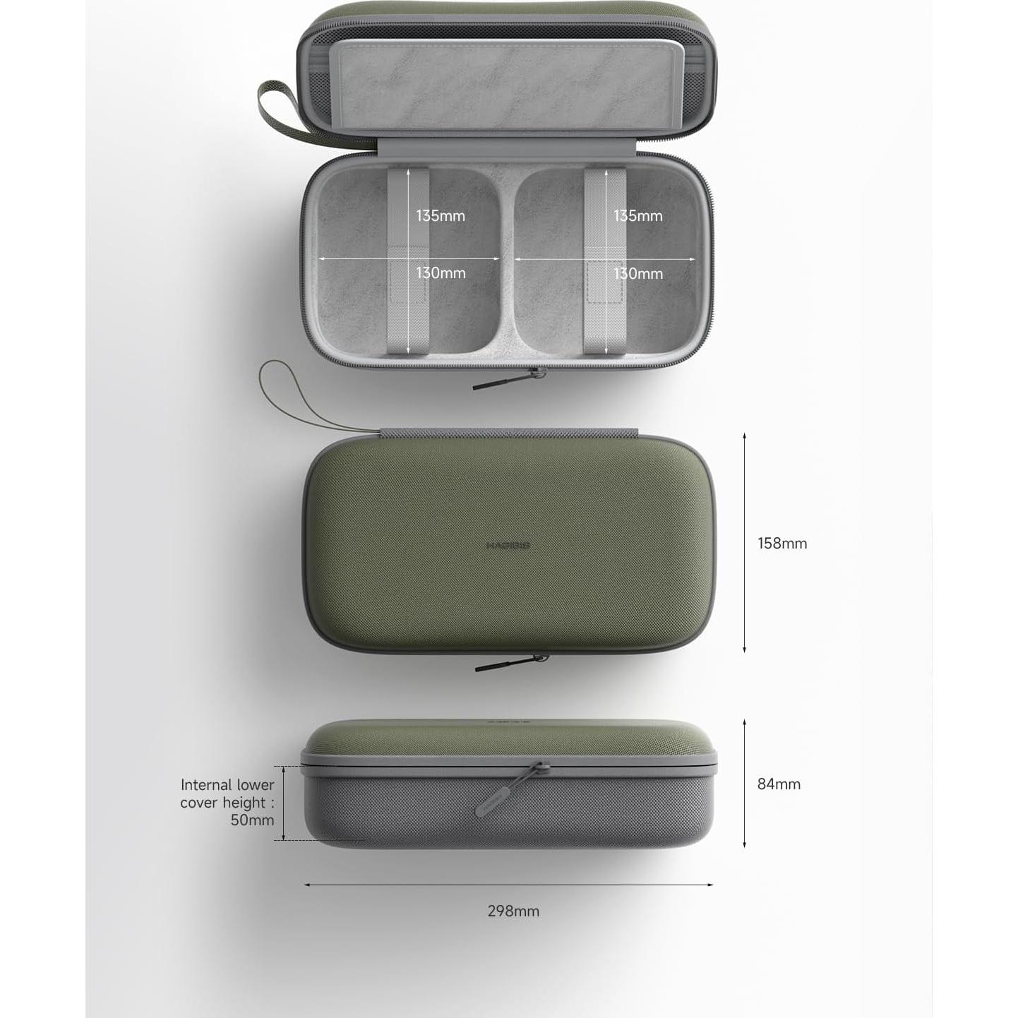 Hagibis Funda Organizador Electrónico Viaje Mac Mini M4 2024 Gris
