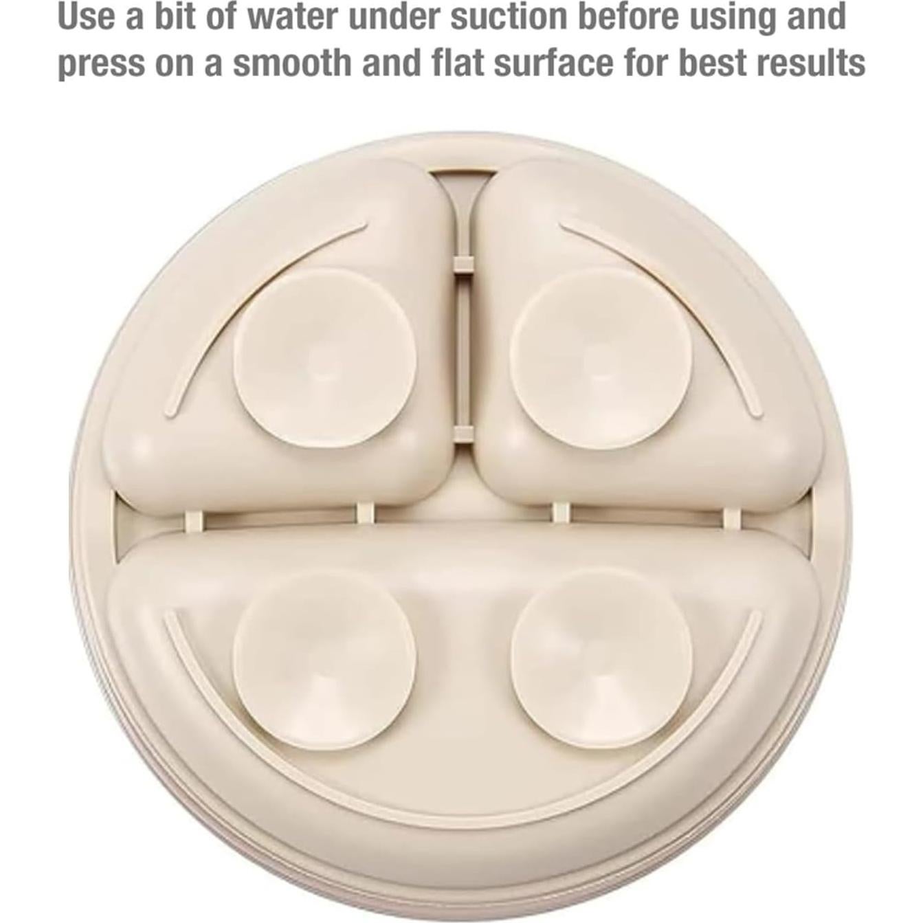 Platos de Silicona PandaEar para Niños 3 Pack Antideslizantes