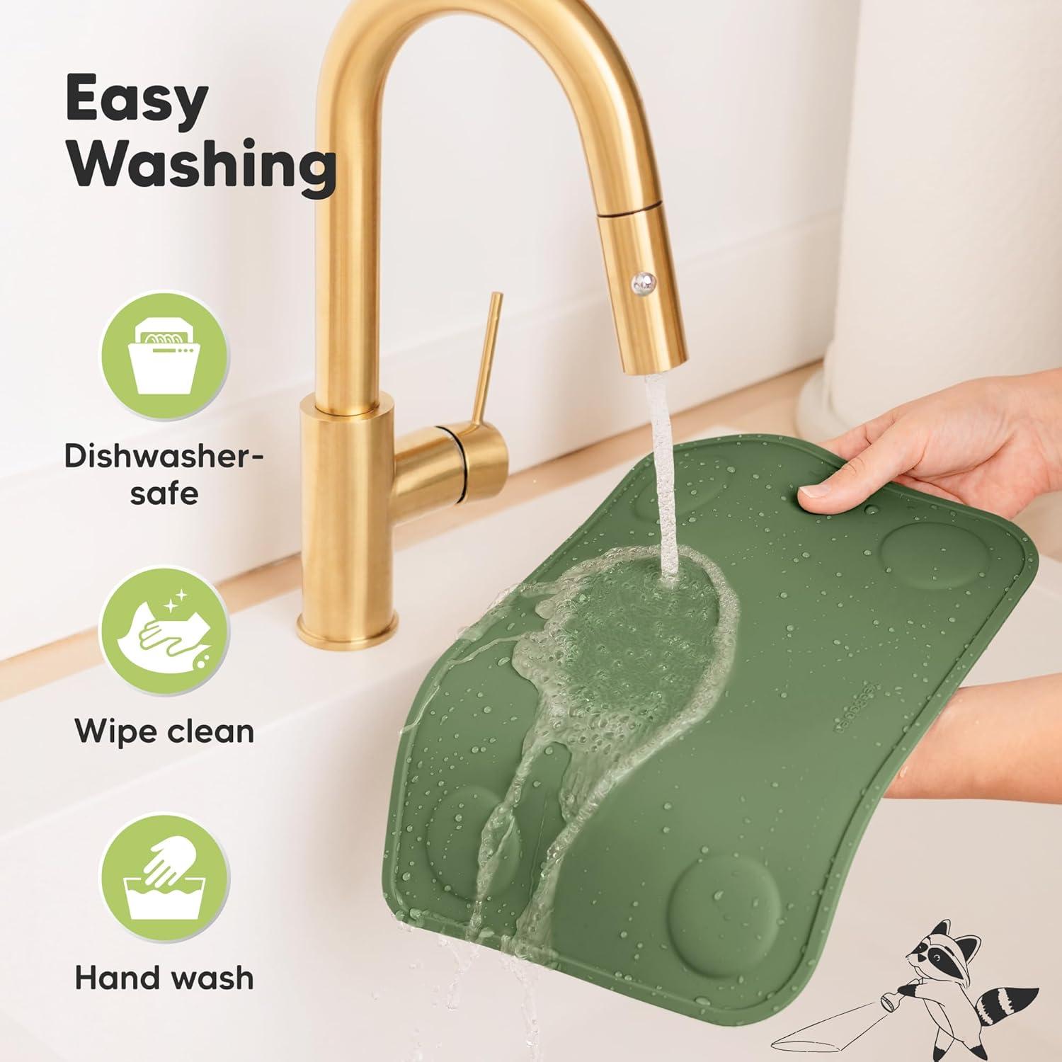 Manteles de Silicona Antideslizantes KeaBabies 2-Pack 30.5x22.9 cm