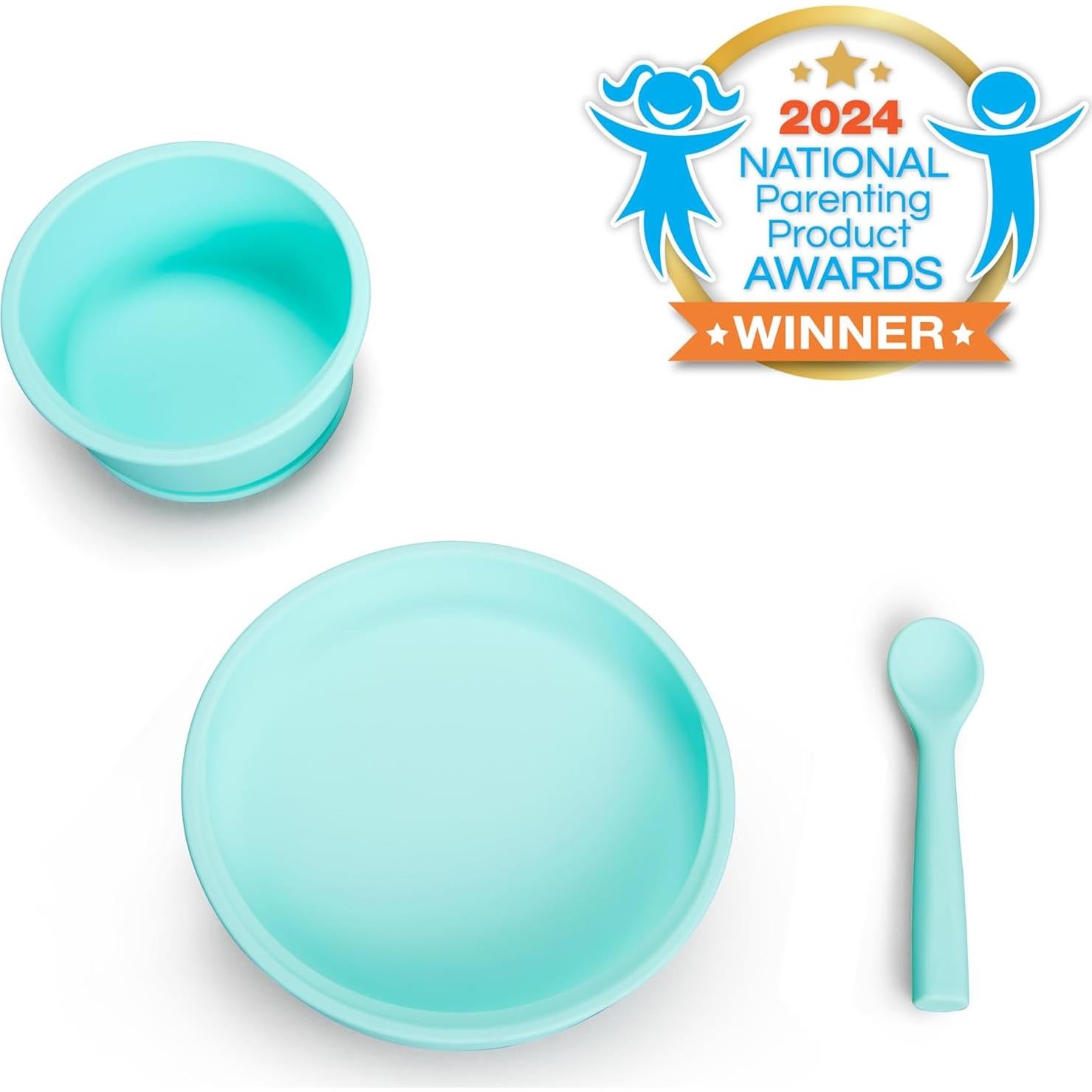 Juego de Alimentación Munchkin C'est Silicone 3 Piezas Bebés