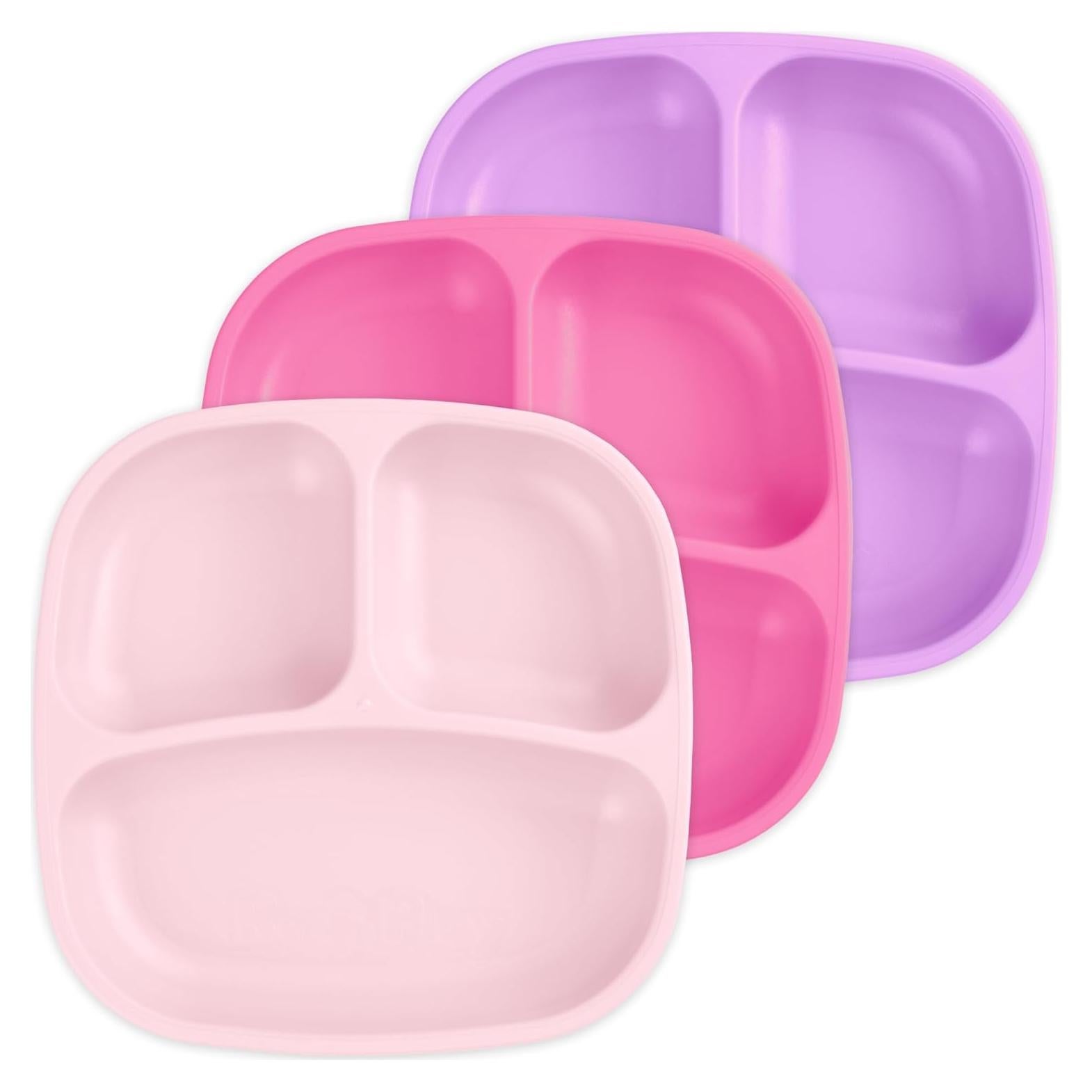 Platos Divididos Re-Play para Niños - Set de 3 - 19.1 cm - Princesa