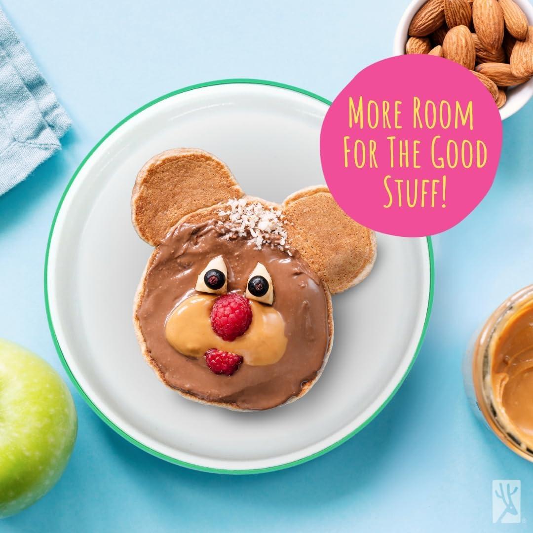 Platos de Porcelana Elk y Amigos 20 cm con Mangas de Silicona