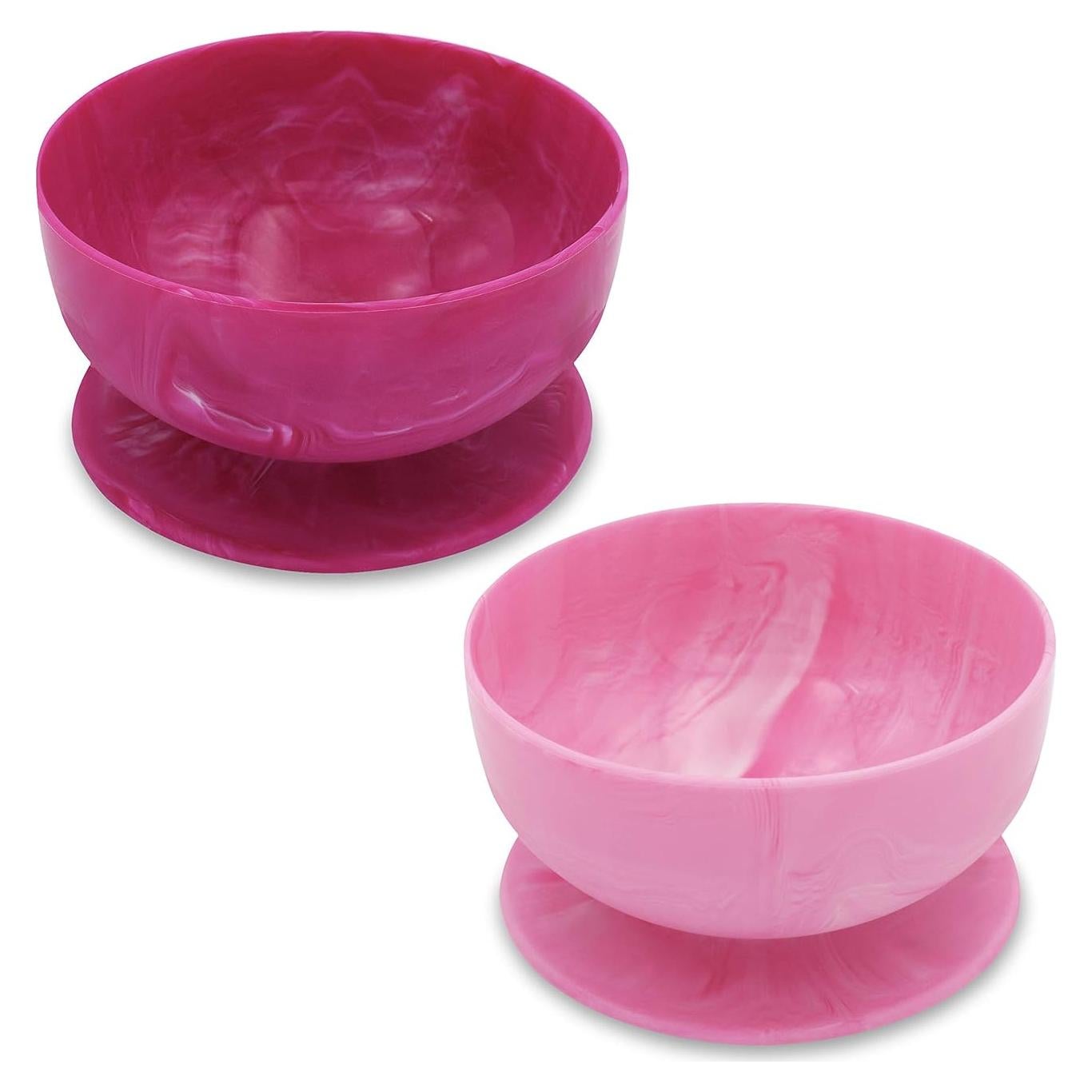 Cuencos de Silicona ChooMee para Bebés 4 oz 2 Piezas Rosa