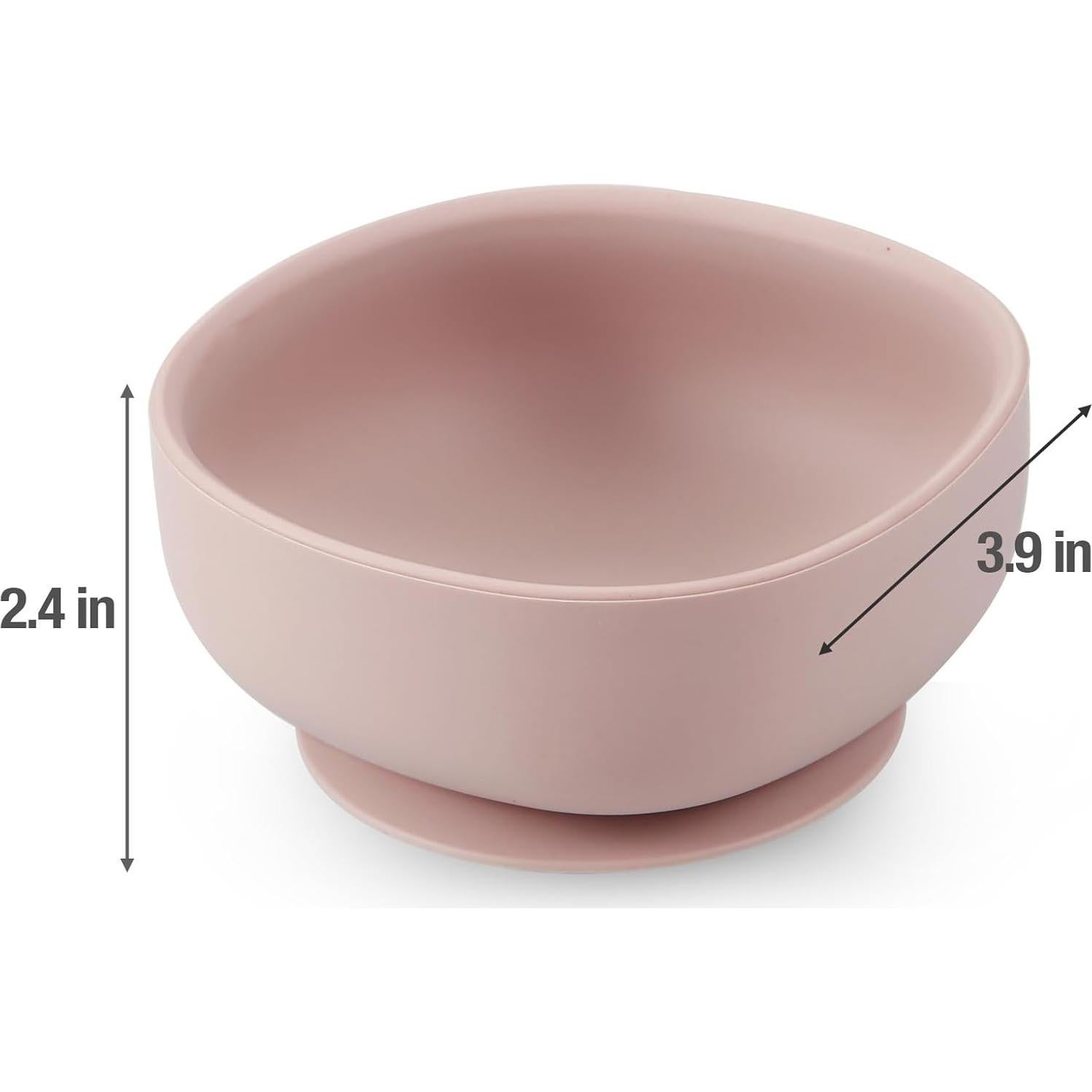 Cuencos de Silicona con Succión PandaEar - 3 Piezas, 297.6 ml