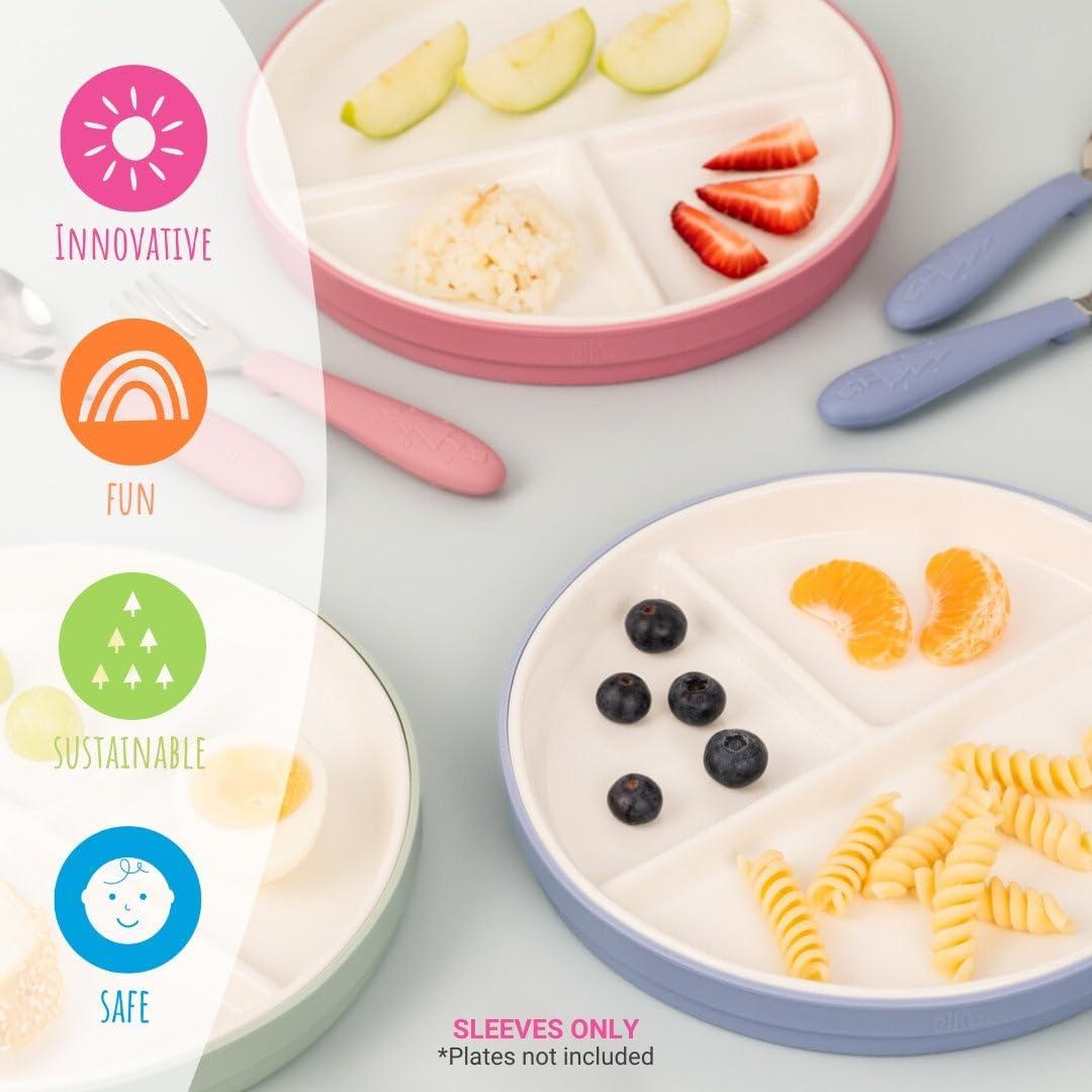 Mangas de Succión de Silicona Elk y Amigos para Plato 17 cm