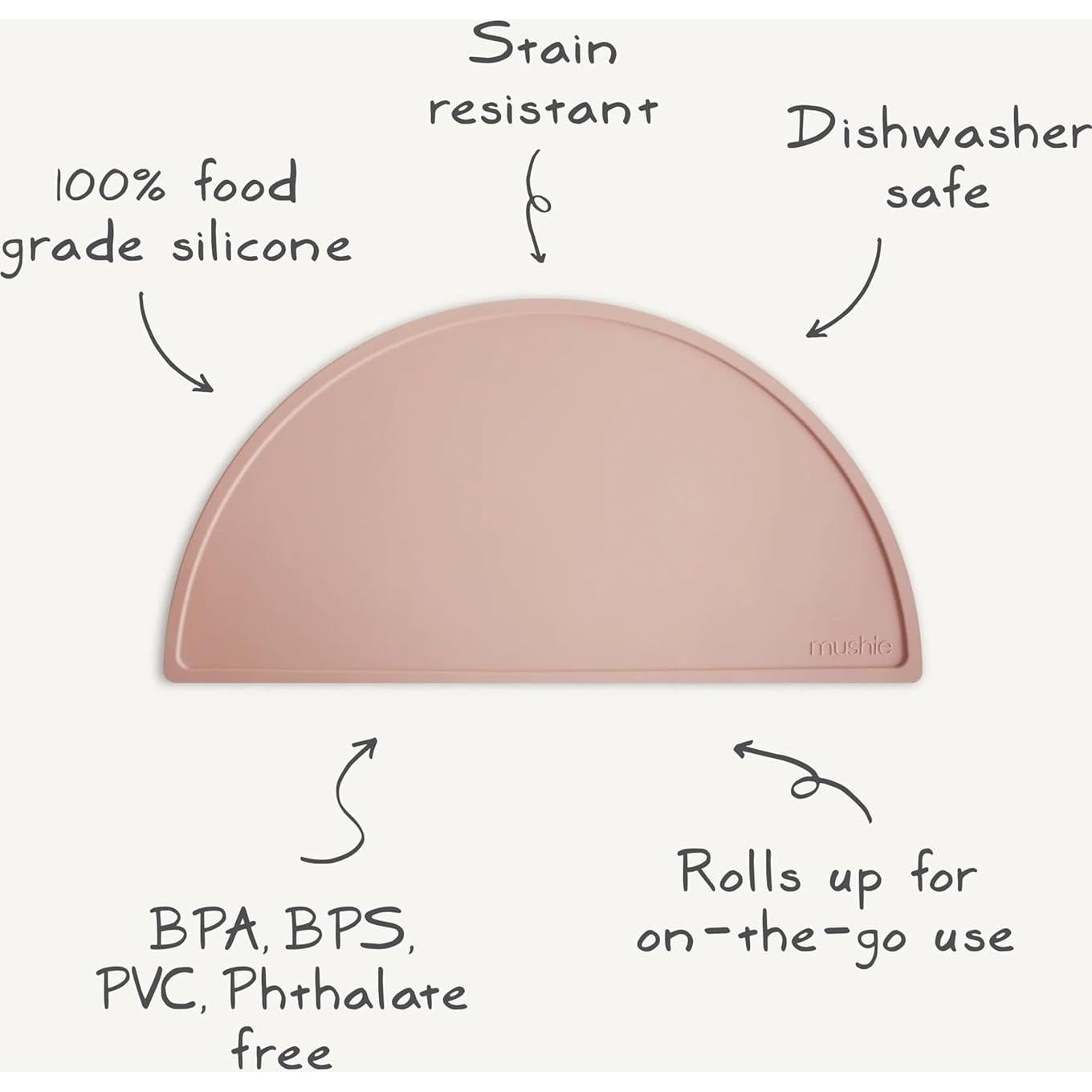 Mantel de Silicona Antideslizante mushie Planetas 45.7x22.4cm