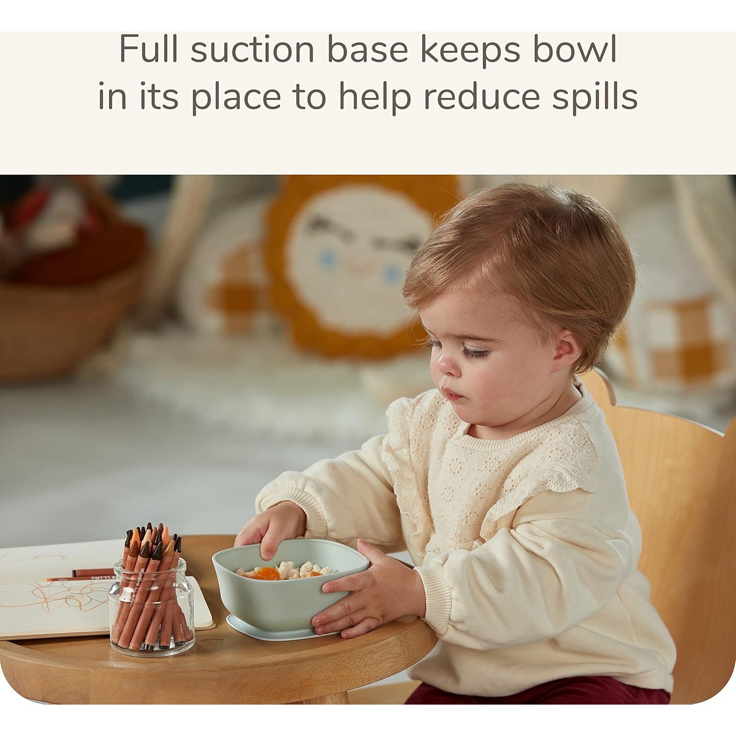 Tazones de Succión NUK por Naturaleza 2 Unidades Libre de BPA