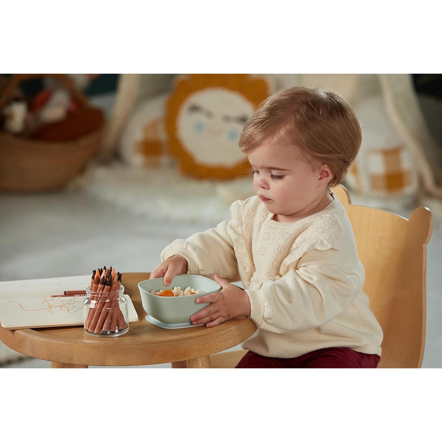 Tazones de Succión NUK por Naturaleza 2 Unidades Libre de BPA