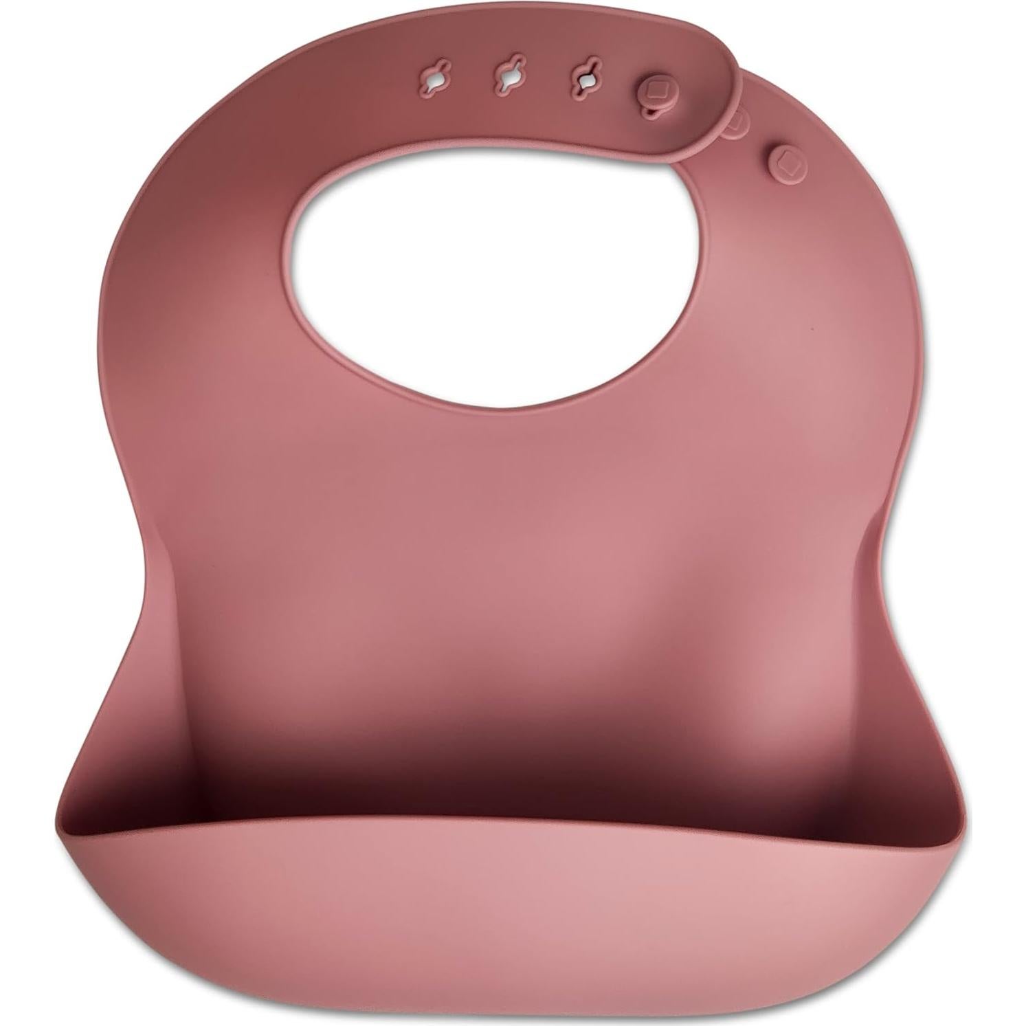 Set de Alimentación para Bebés Rosa - 10 Piezas Silicona