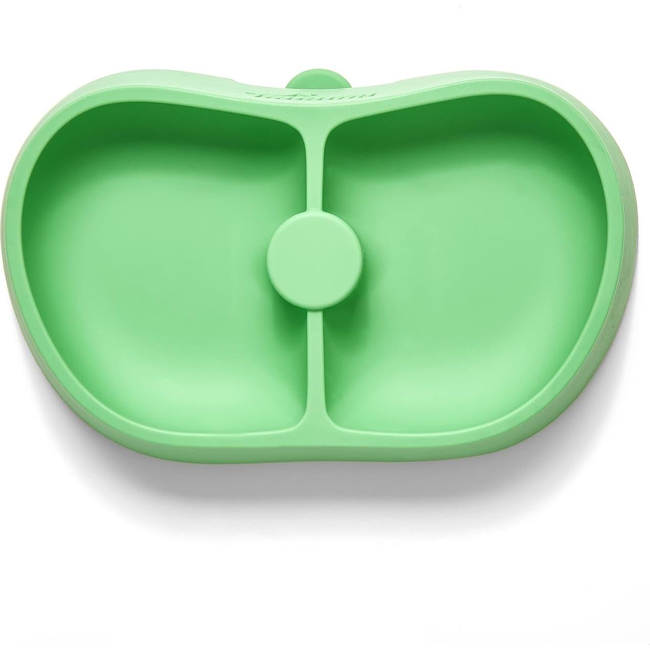 Tazón de Silicona Nummy con Ventosa Oculta - Verde 325ml