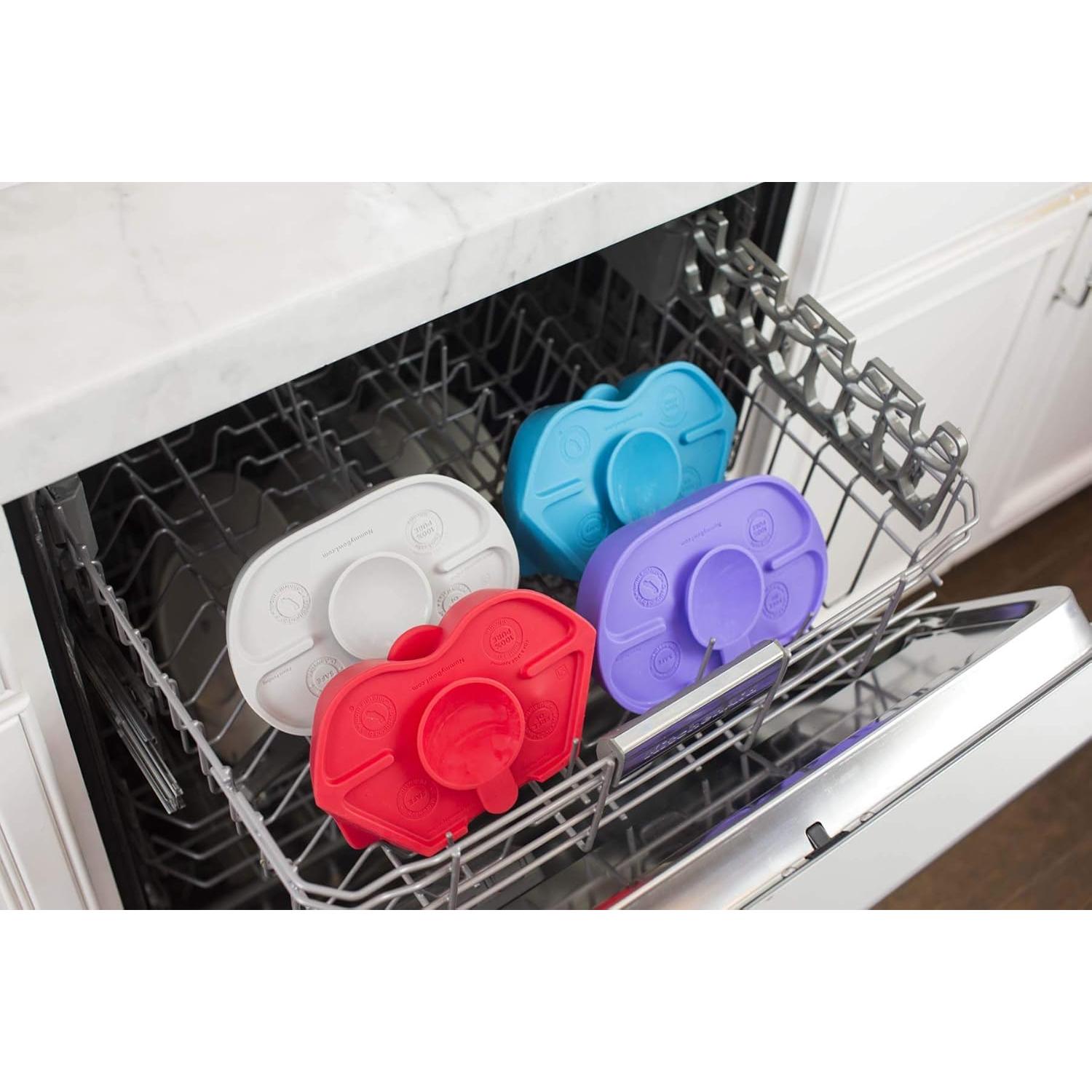 Tazón de Silicona Nummy con Ventosa Oculta - Verde 325ml