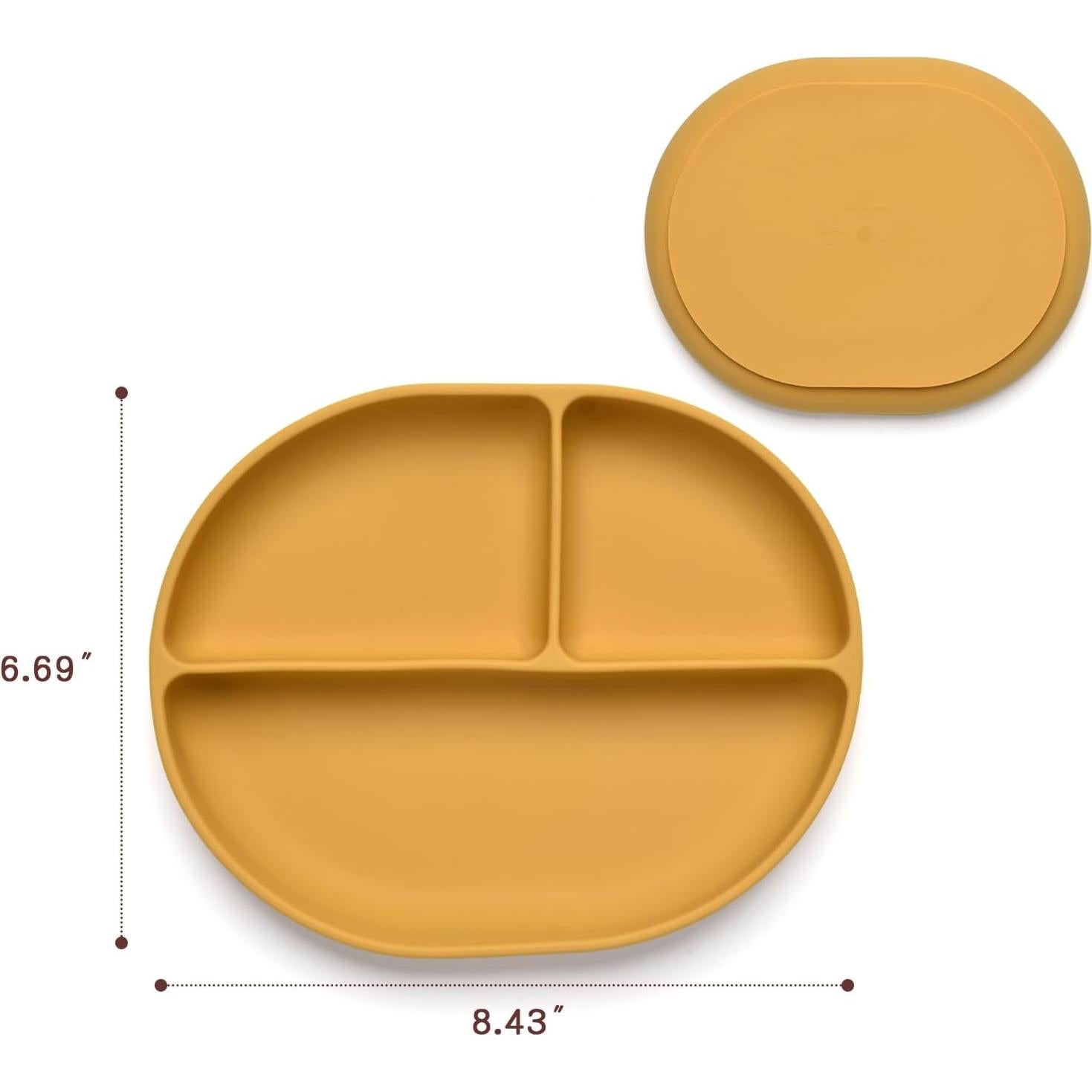 Juego de Platos de Silicona Imagination Junction 2 Piezas