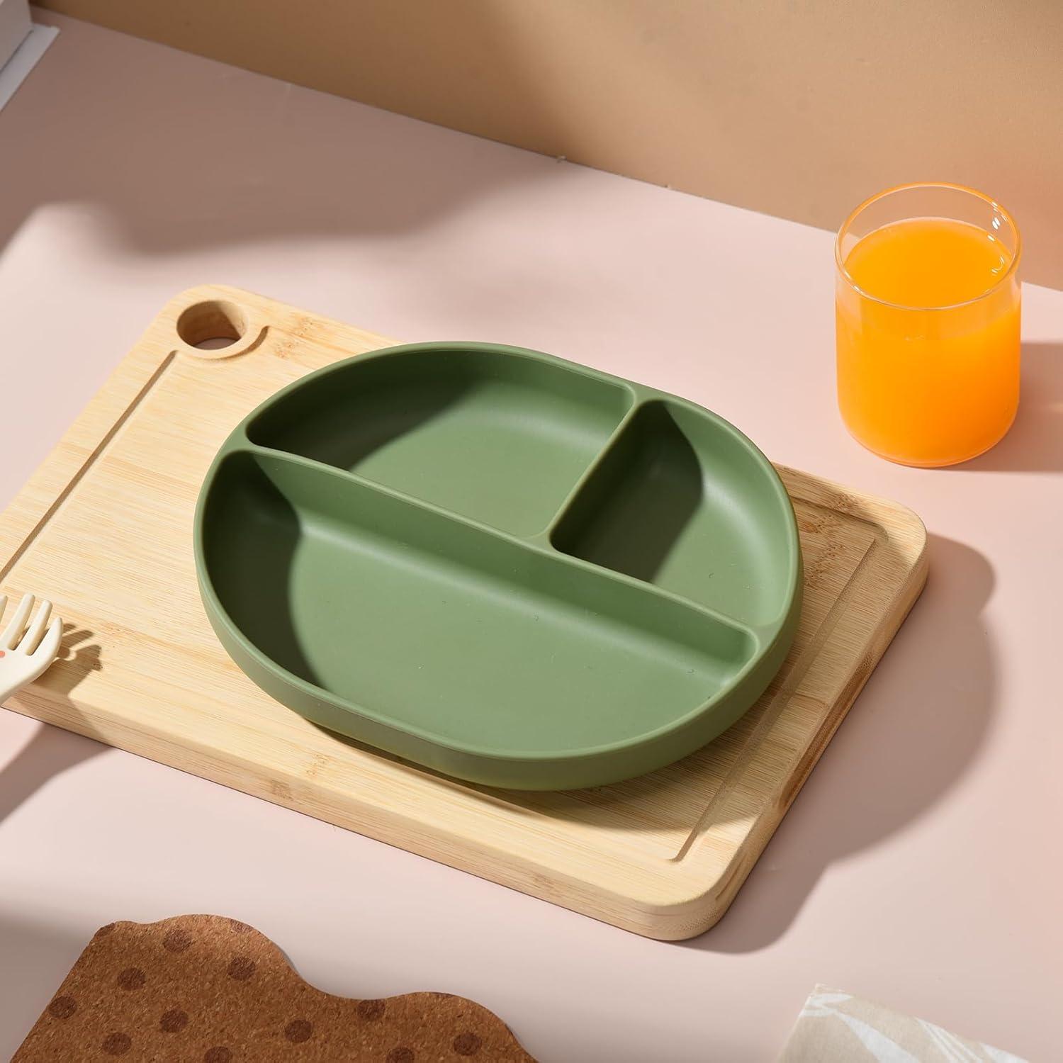 Juego de Platos de Silicona Imagination Junction 2 Piezas