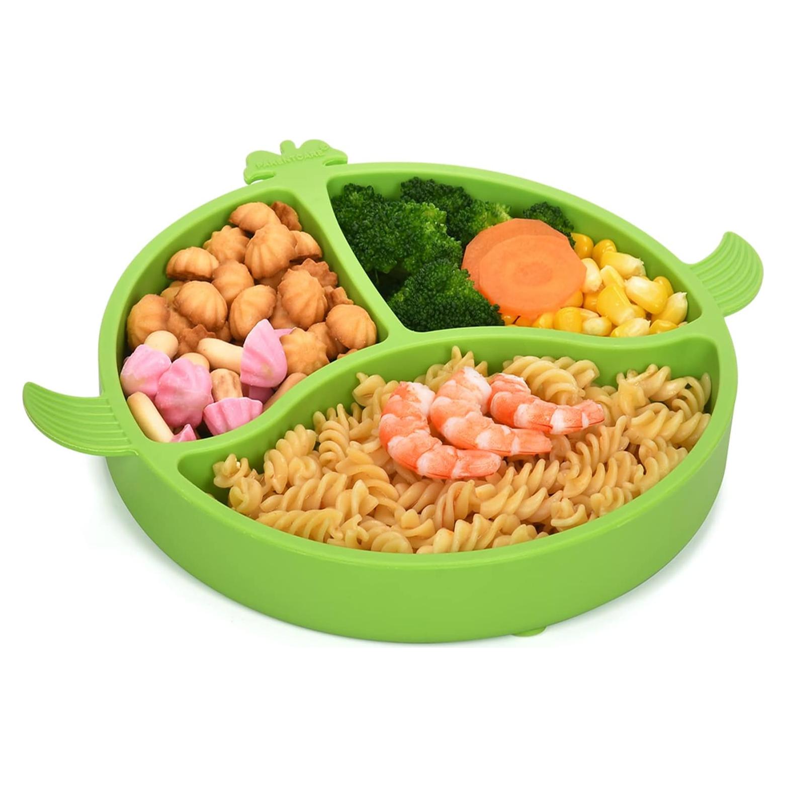 Plato de Silicona Dividido PARENTCARE para Niños 21.8x20.1cm