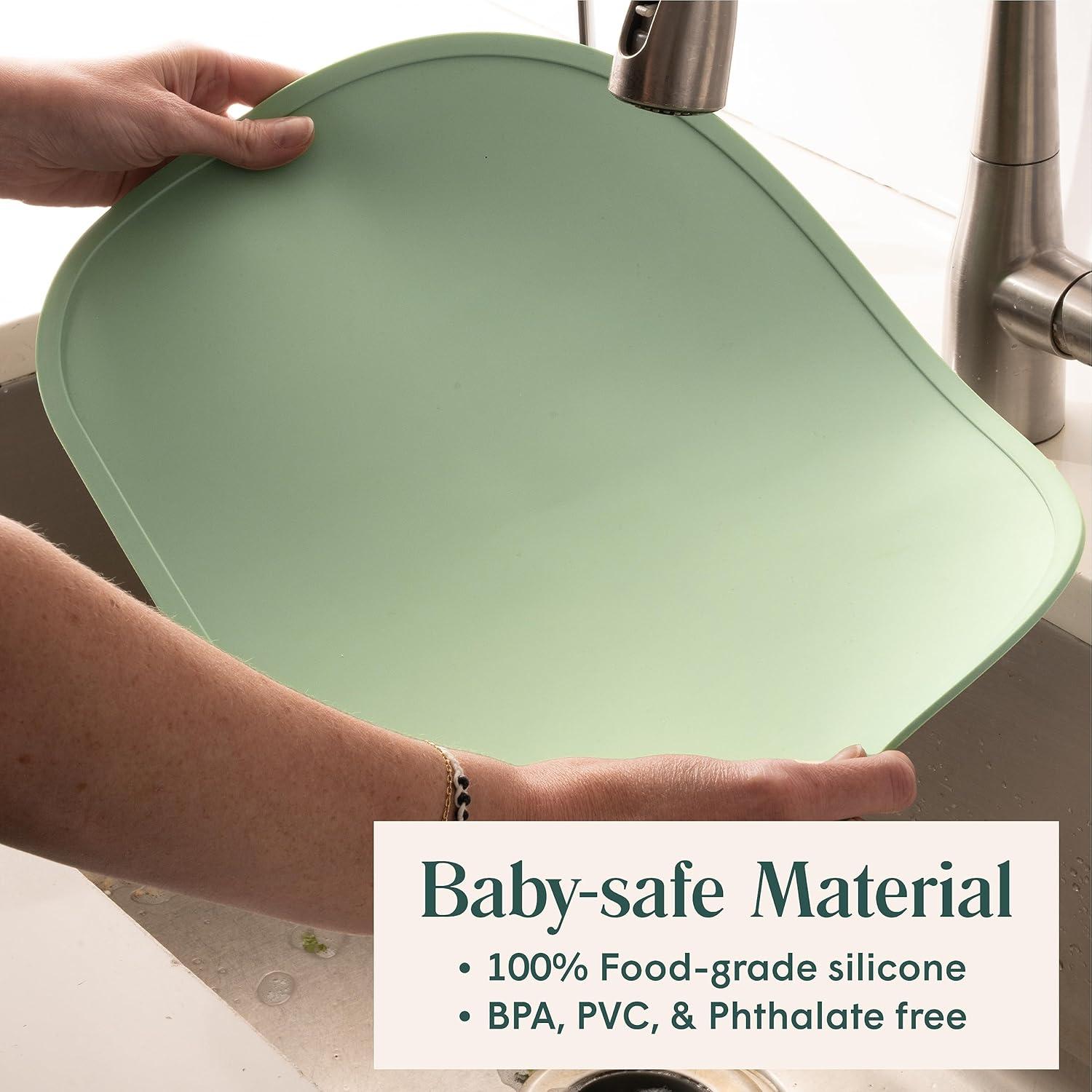 Mantel de Silicona Antideslizante Simka Rose - Salvia 45.72x27.94cm