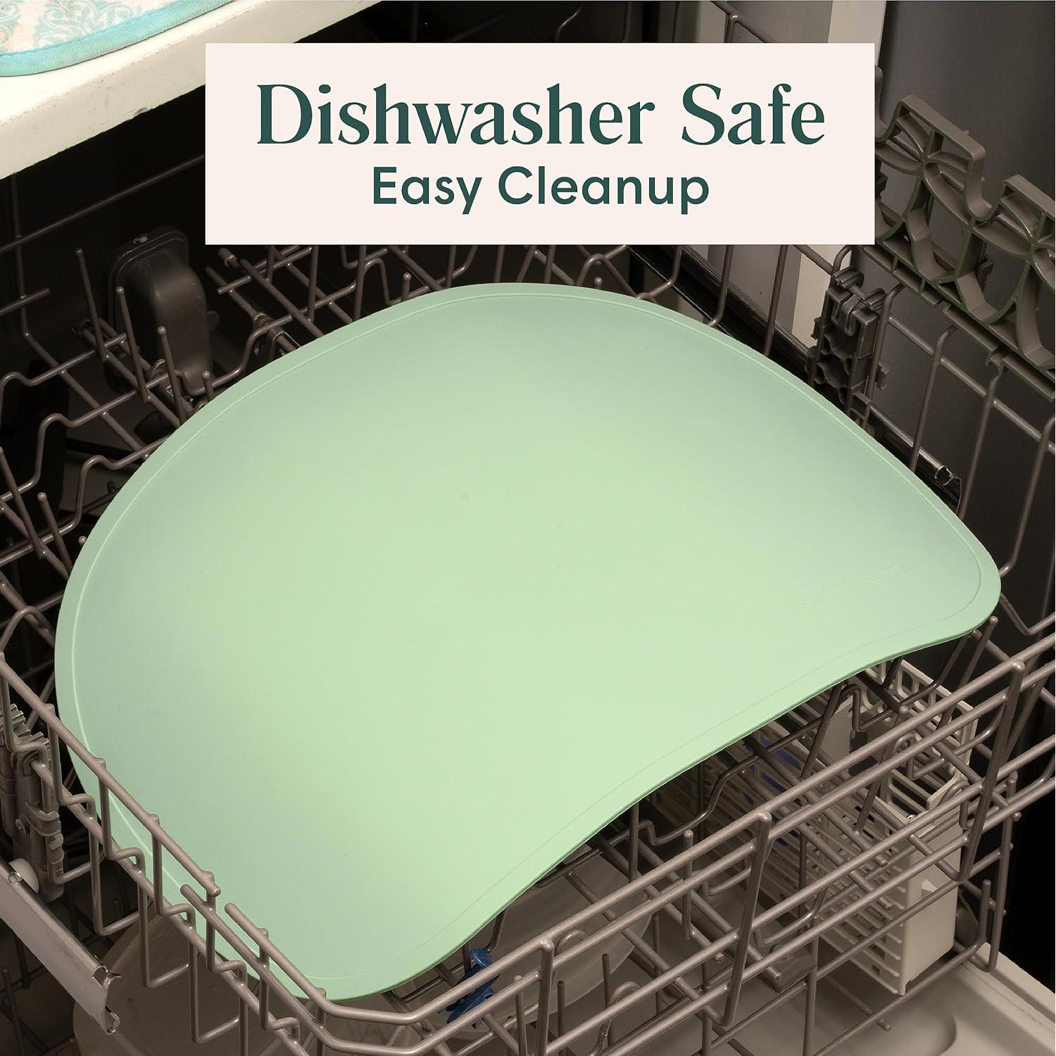 Mantel de Silicona Antideslizante Simka Rose - Salvia 45.72x27.94cm