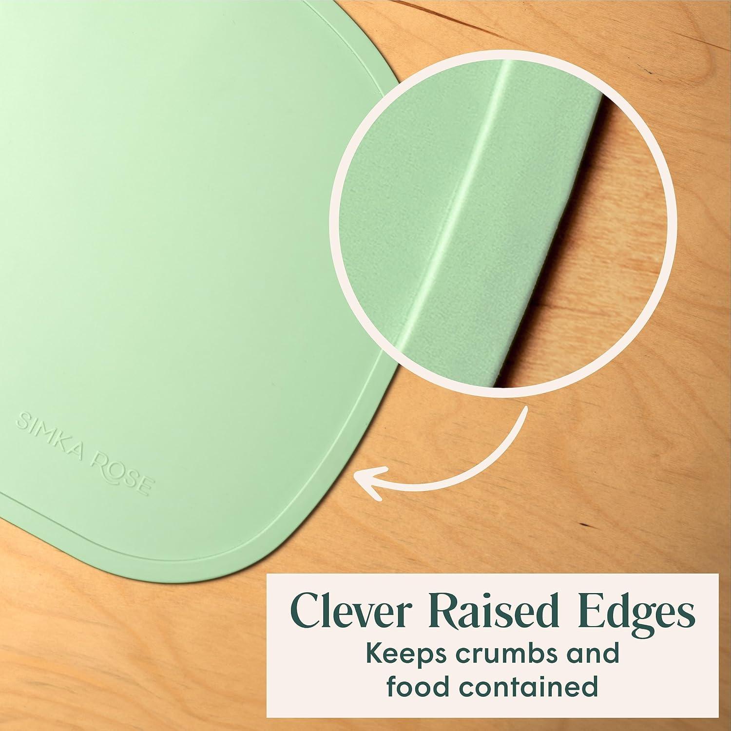 Mantel de Silicona Antideslizante Simka Rose - Salvia 45.72x27.94cm