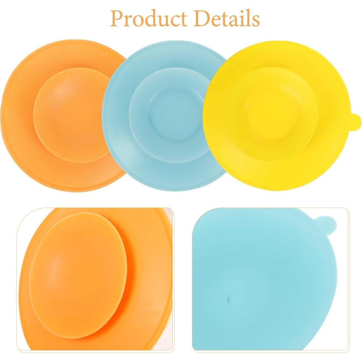 Cuencos de Silicona Totority con Succión Doble - 2 Piezas