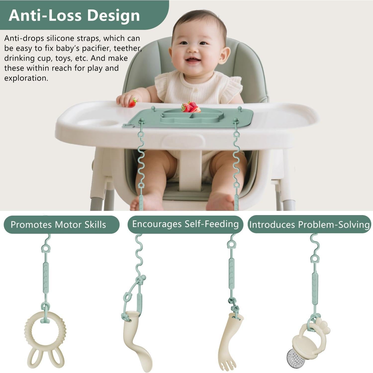 Paquete de 2 Manteles de Silicona Cathill Rosa y Morado 29x22cm