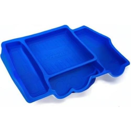 Plato de Succión para Bebés Our Little Cubs - Camión de Basura Azul