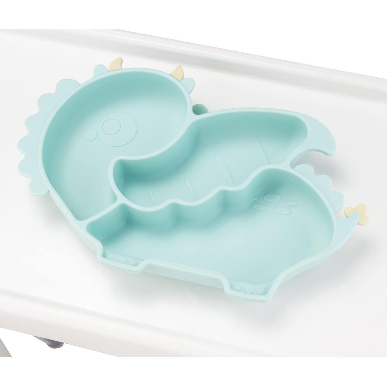 Plato para Niños Qshare de Silicona 28x20 cm Libre de BPA