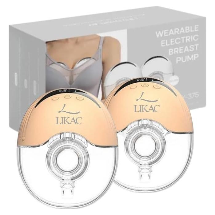 Bomba de Pecho Eléctrica Portátil Likac 4 Modos 12 Niveles