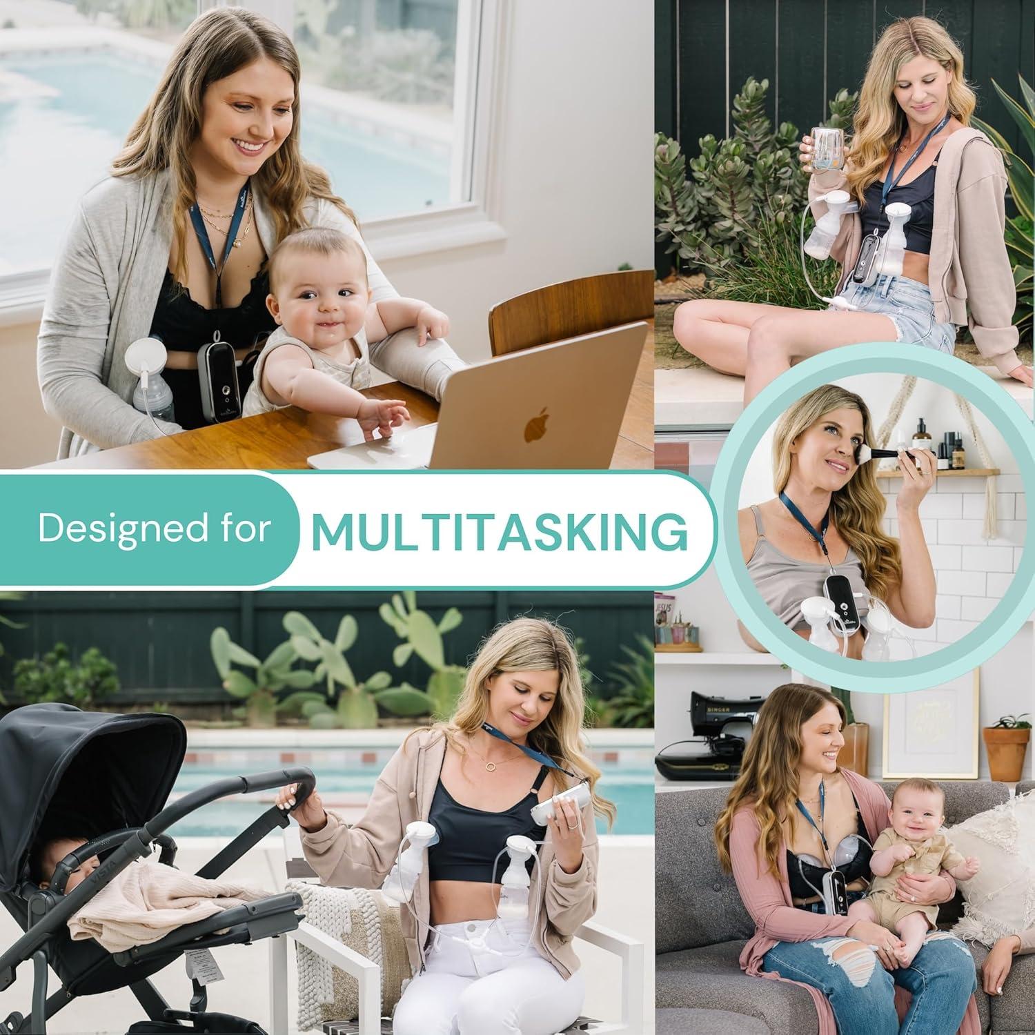 Bomba de Pecho Eléctrica BabyBuddha 2.0, 3 Modos, 21 Niveles