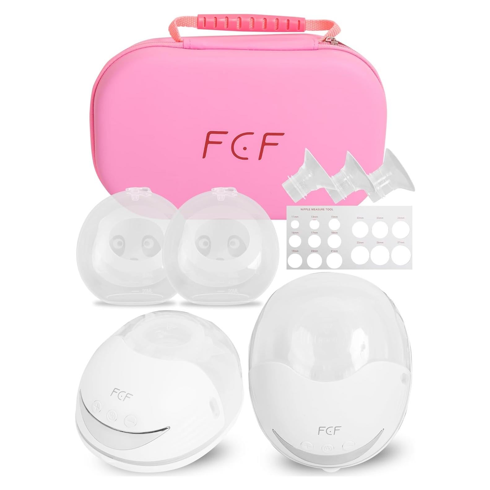 Bomba de Pecho Eléctrica FCF E1 Doble, 4 Modos, 12 Niveles, 2 Paquetes