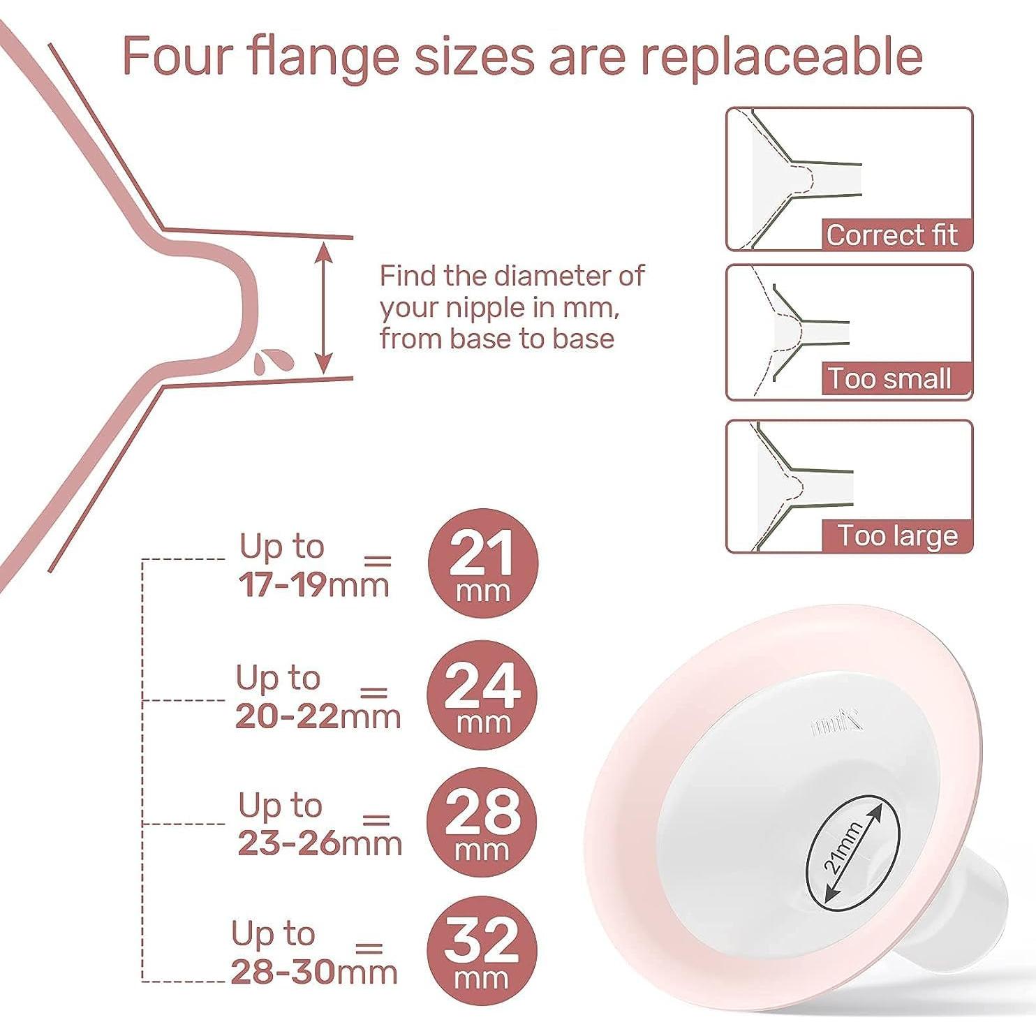 Bomba de Pecho Eléctrica NCVI 8782 Doble Portátil 2200mAh