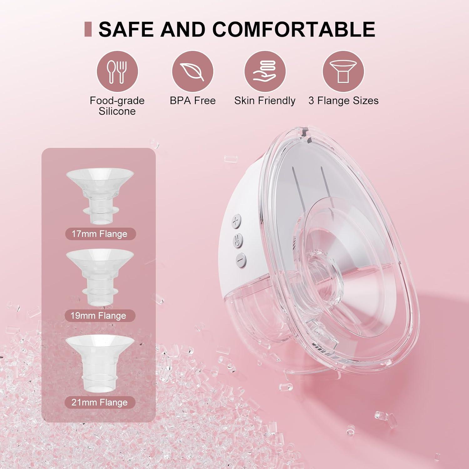 Extractor de Leche Eléctrico BaeMee BE10-WH 4 Modos 9 Niveles