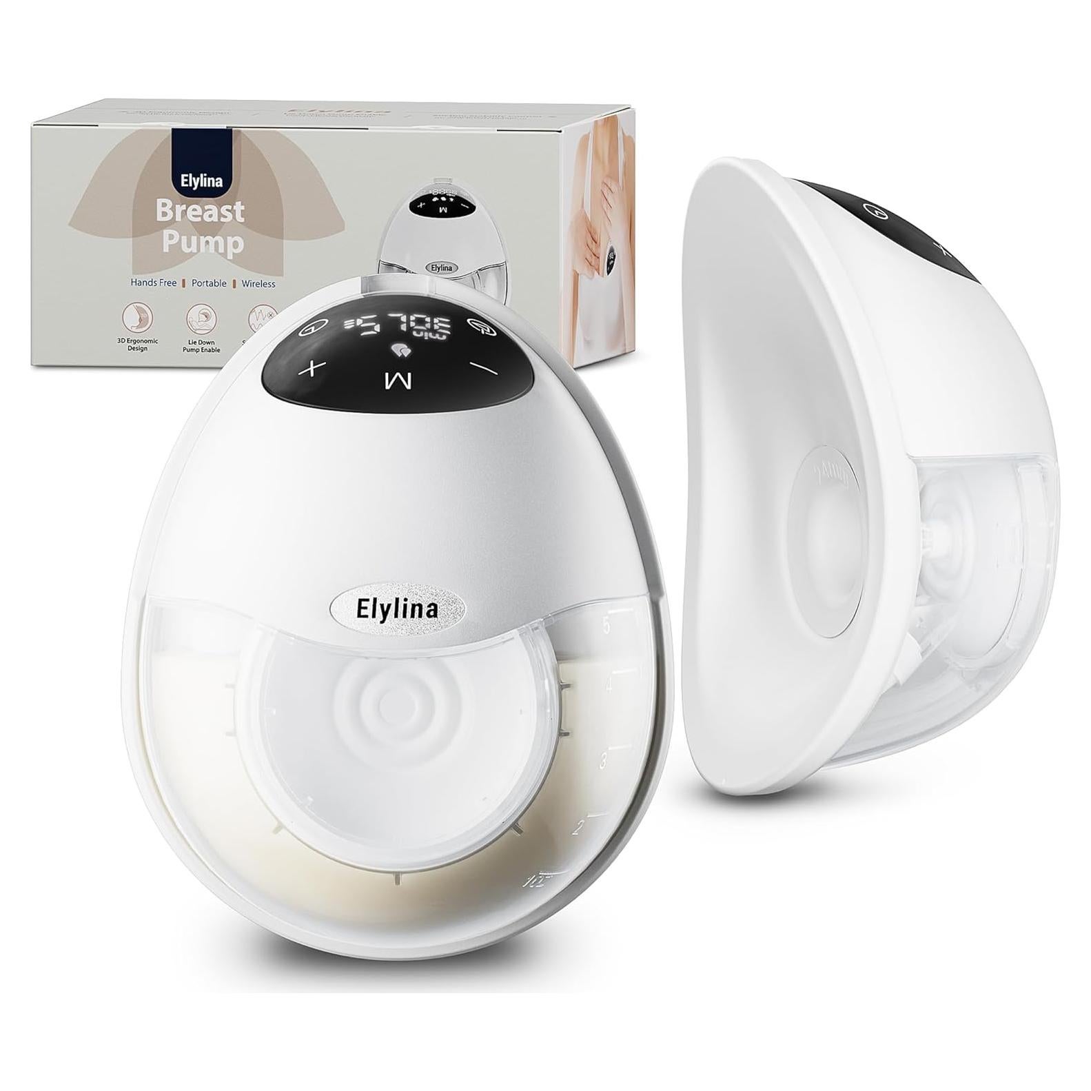 Extractor de Leche Eléctrico Elylina Portátil y Silencioso