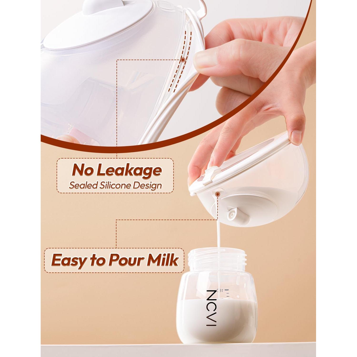 Bomba de Pecho Eléctrica NCVI Manos Libres Doble Taza 21/24mm