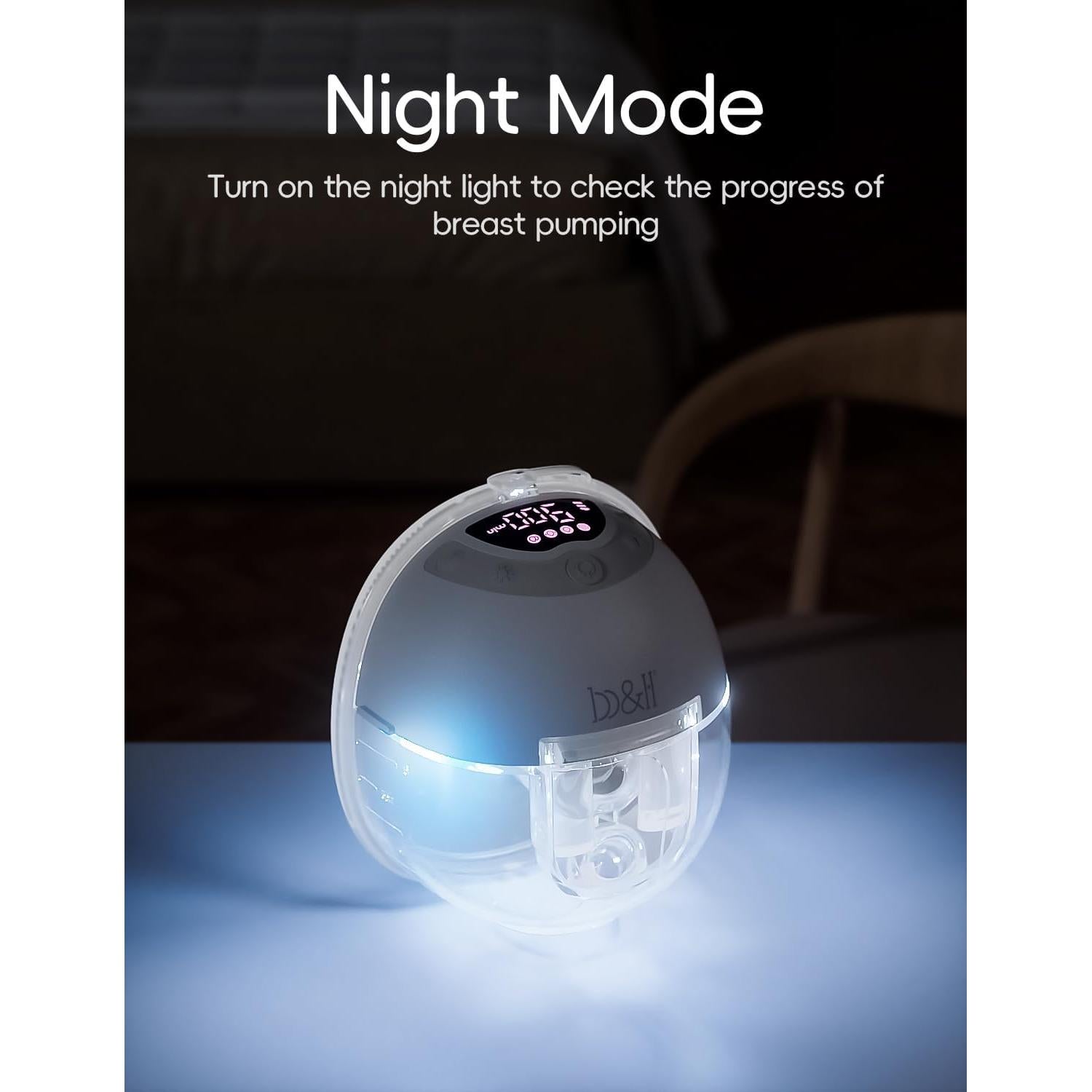 Bomba de Pecho Eléctrica B&H S33 Manos Libres 4 Modos 9 Niveles