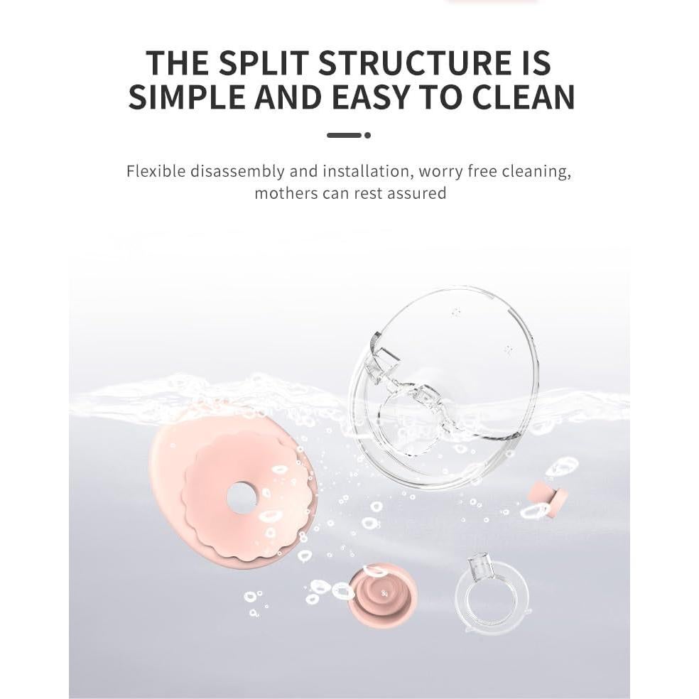 Extractor de Leche Eléctrico Coolle MY-382 Doble 24mm Rosa