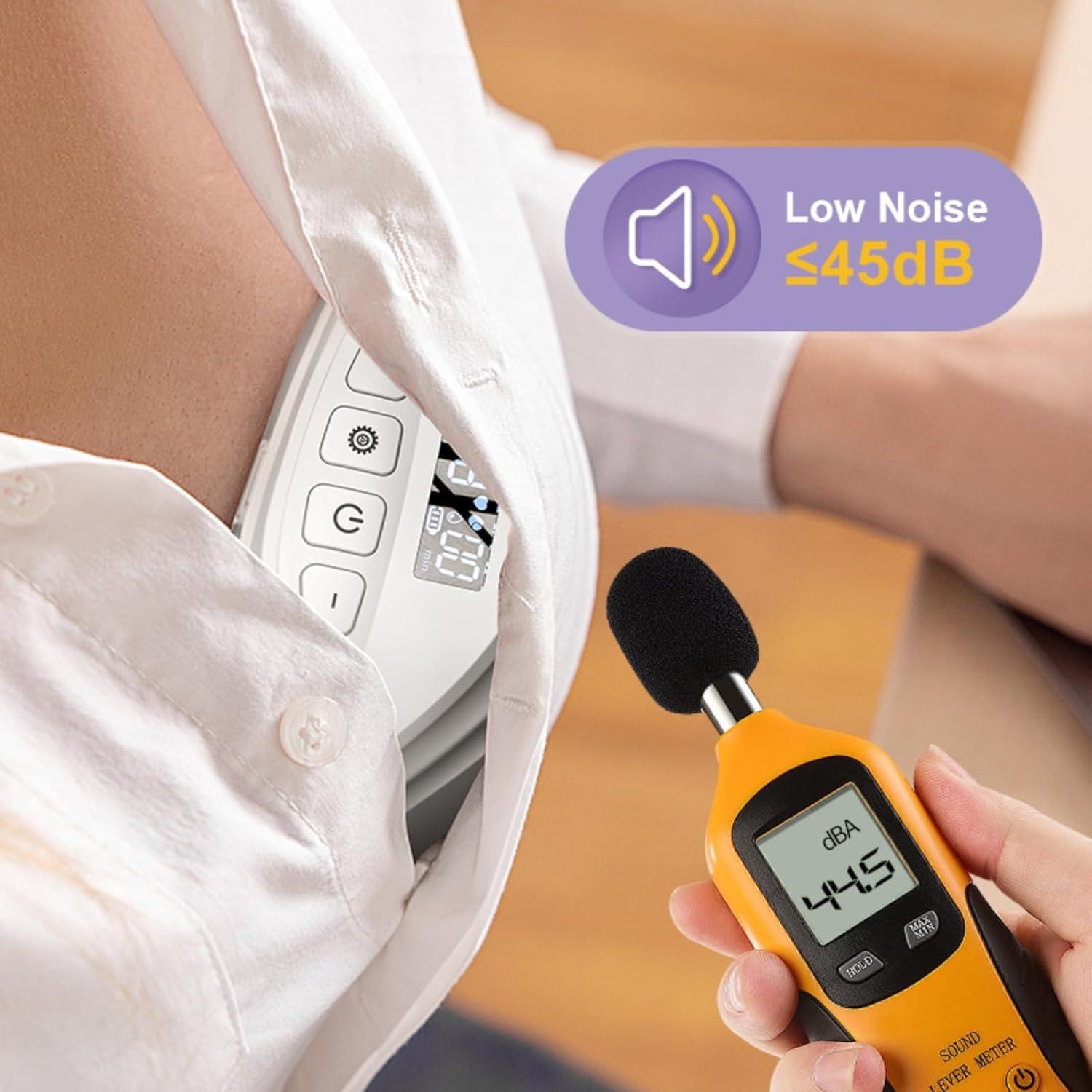 Extractor de Leche Materna Eléctrico ROMO-GLE/21 Portátil 3 Modos