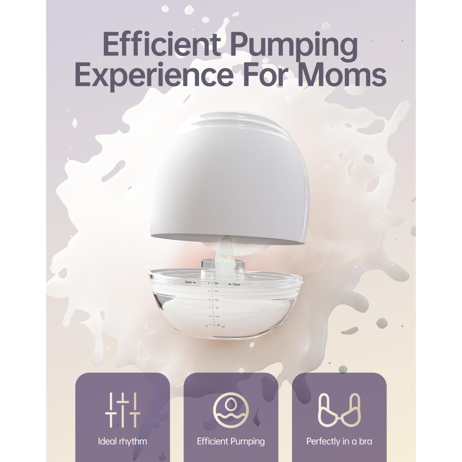 Extractor de Leche Eléctrico Doble Cabaro - Portátil, Múltiples Modos