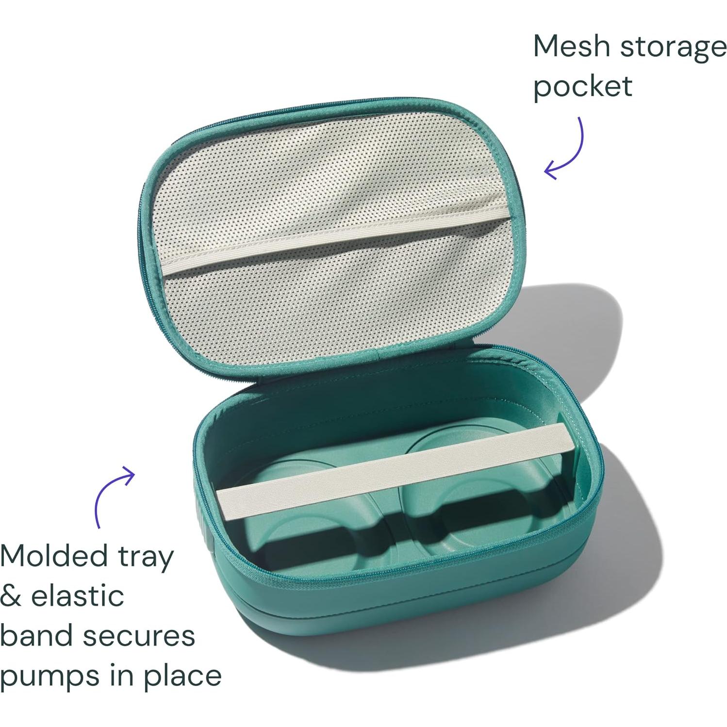 Funda para Extractor de Leche Willow, Verde Azulado, Compacta y Duradera