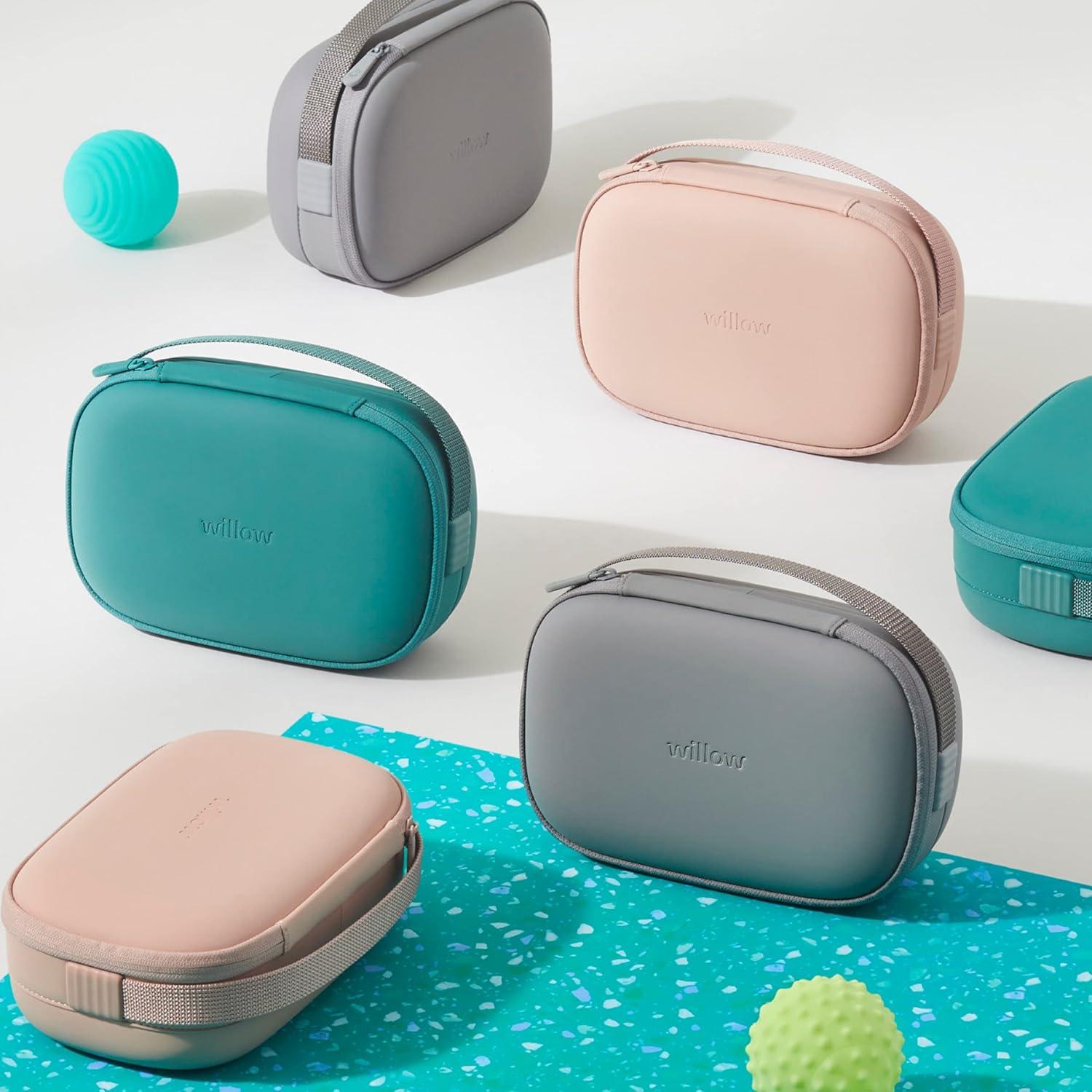 Funda para Extractor de Leche Willow, Verde Azulado, Compacta y Duradera