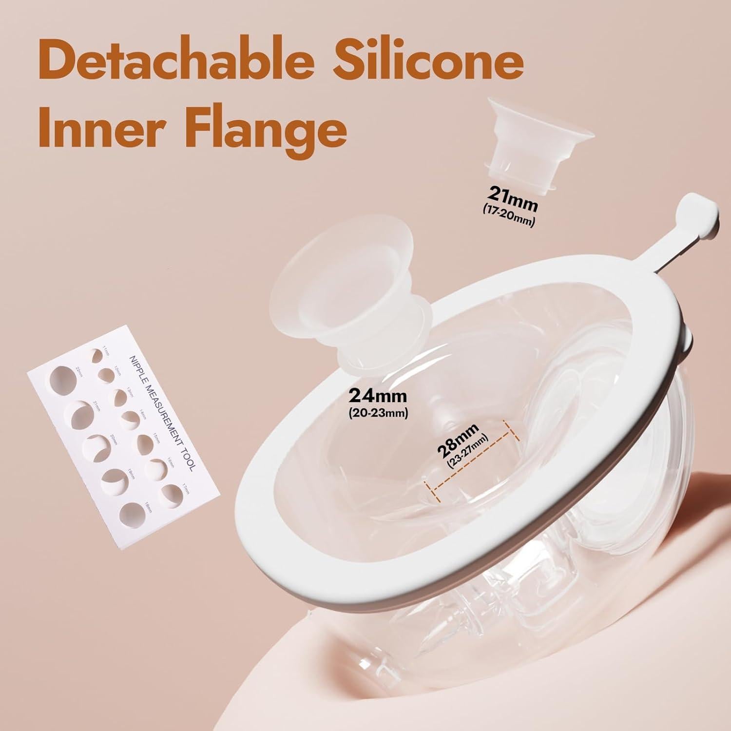 Bomba de Pecho Eléctrica Portátil NCVI con Banda Cuello, 4 Modos