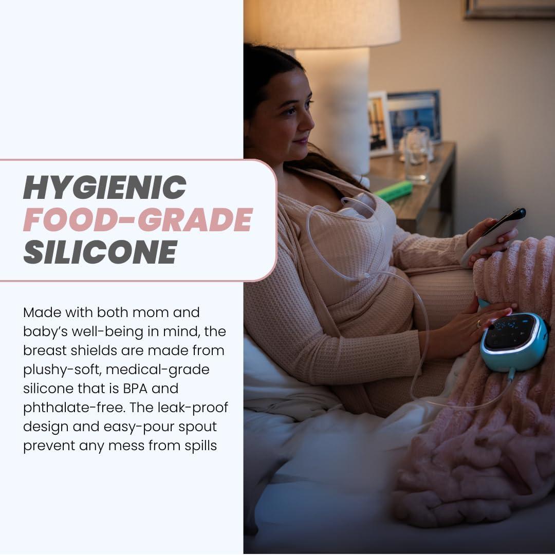 Extractor de Leche Eléctrico Doble Zomee Z2, Portátil, 3 Modos