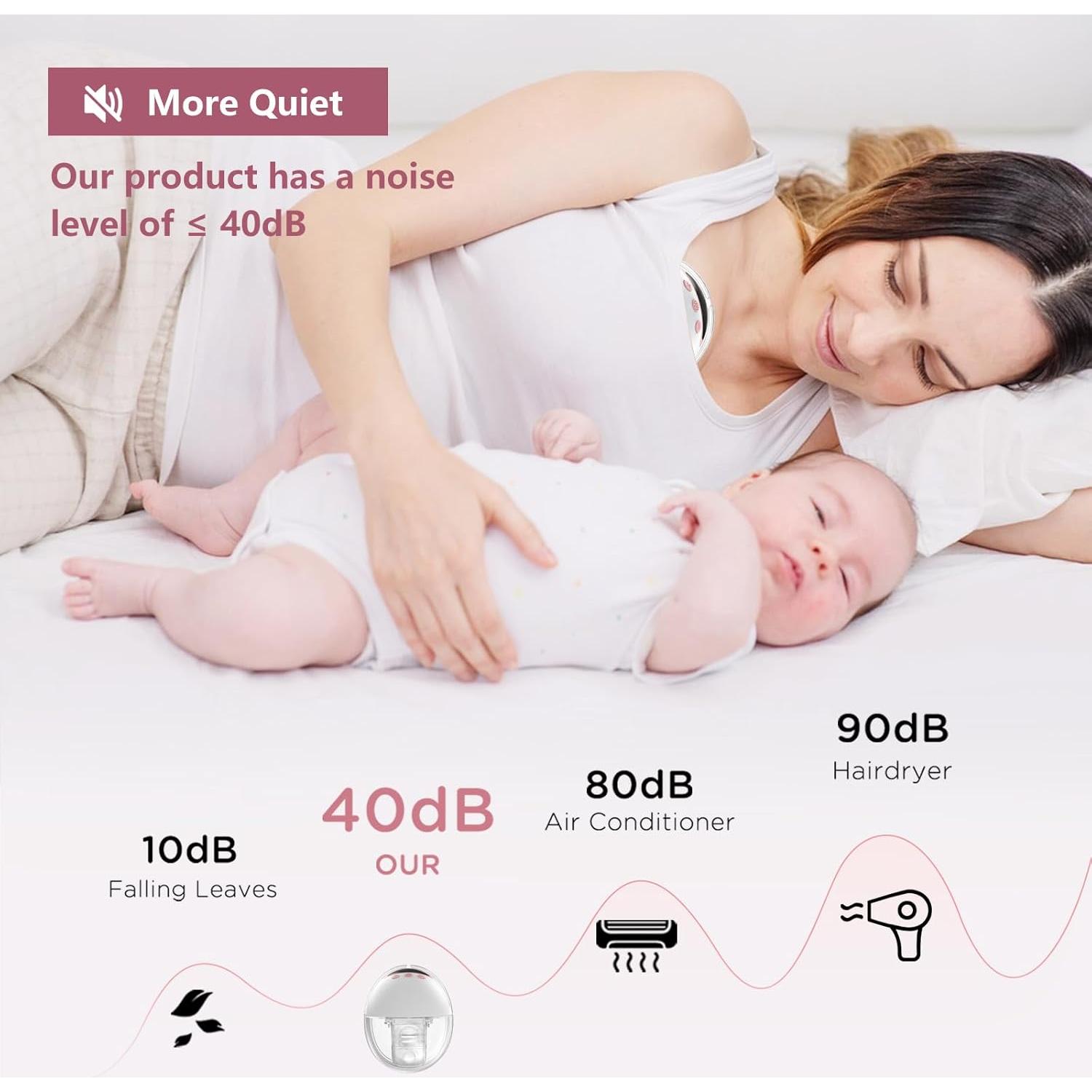 Bomba de Pecho Eléctrica Doble YXYaoZhengYiGeYi, 4 Modos, 12 Niveles